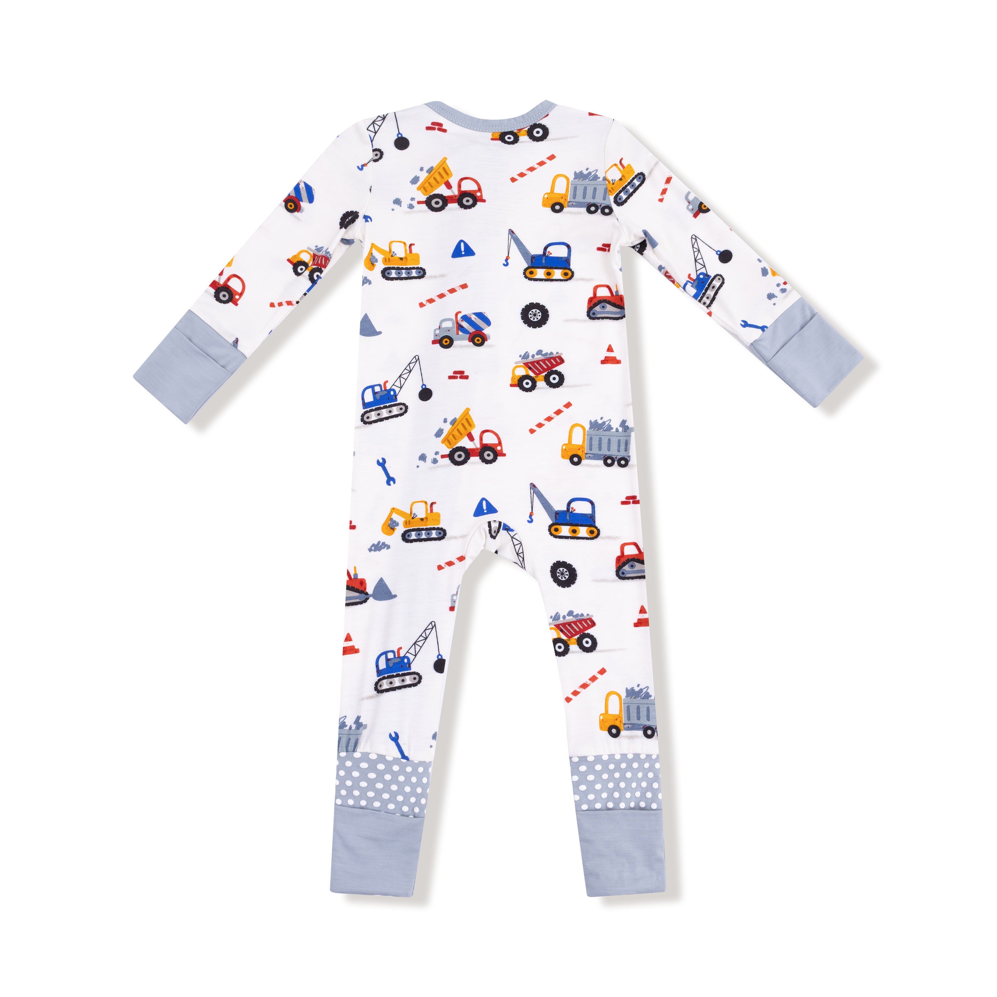 Crayon Construction 2 Way Zipper Romper - Twinkle Twinkle Little One