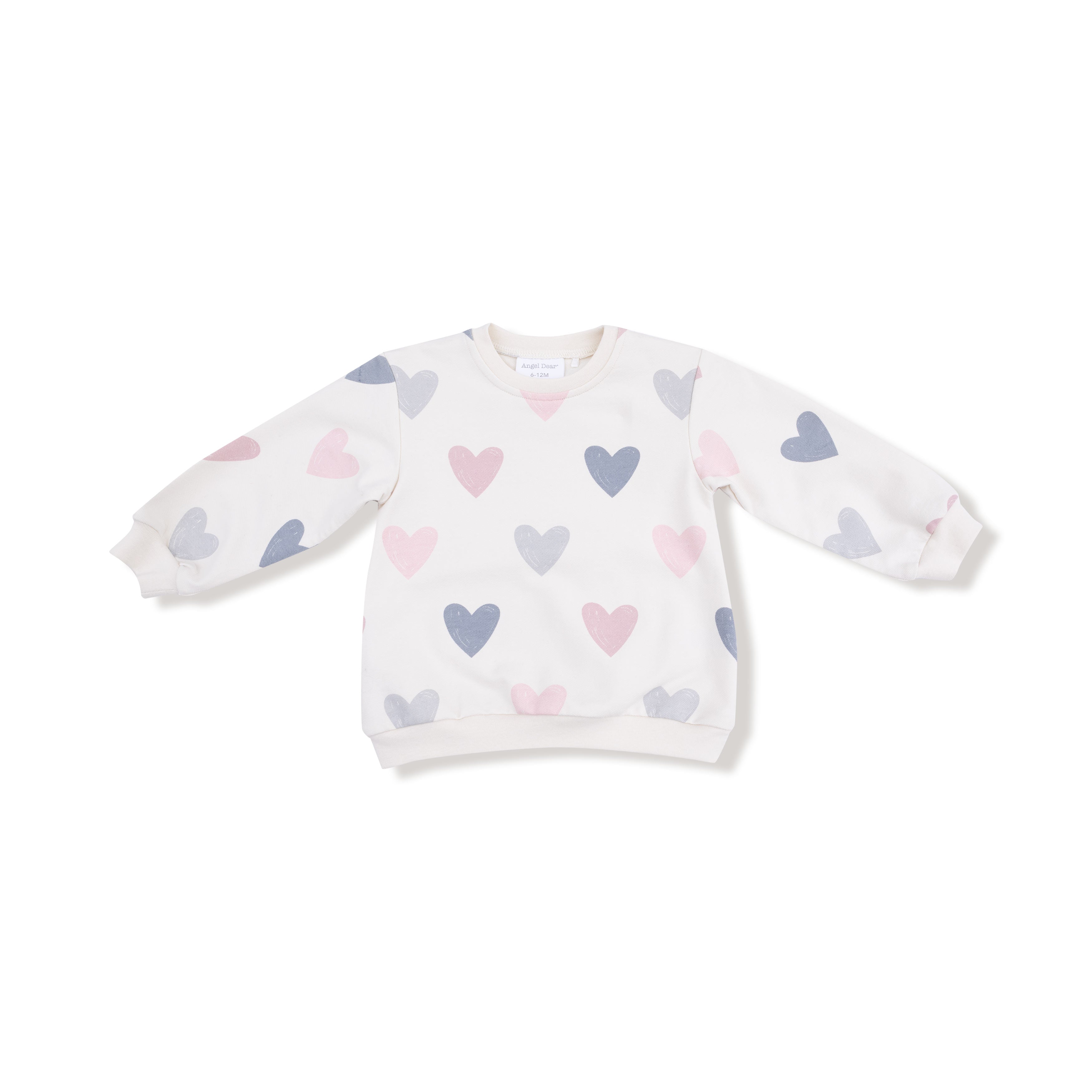 Hearts French Terry Puffy Long Sleeve Oversized Sweatshirt & Legging Set - Twinkle Twinkle Little One