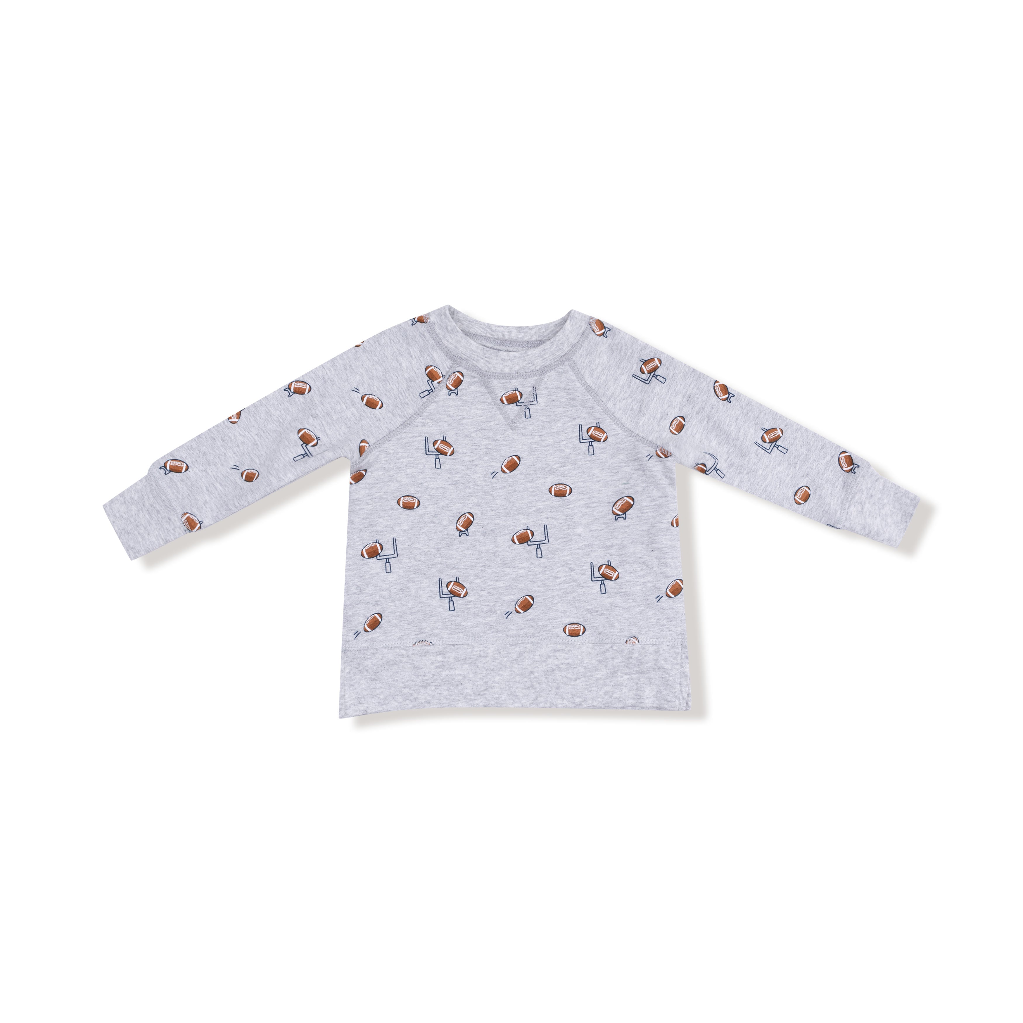 Football Field Goal Raglan Sweatshirt snd Jogger Set - Twinkle Twinkle Little One