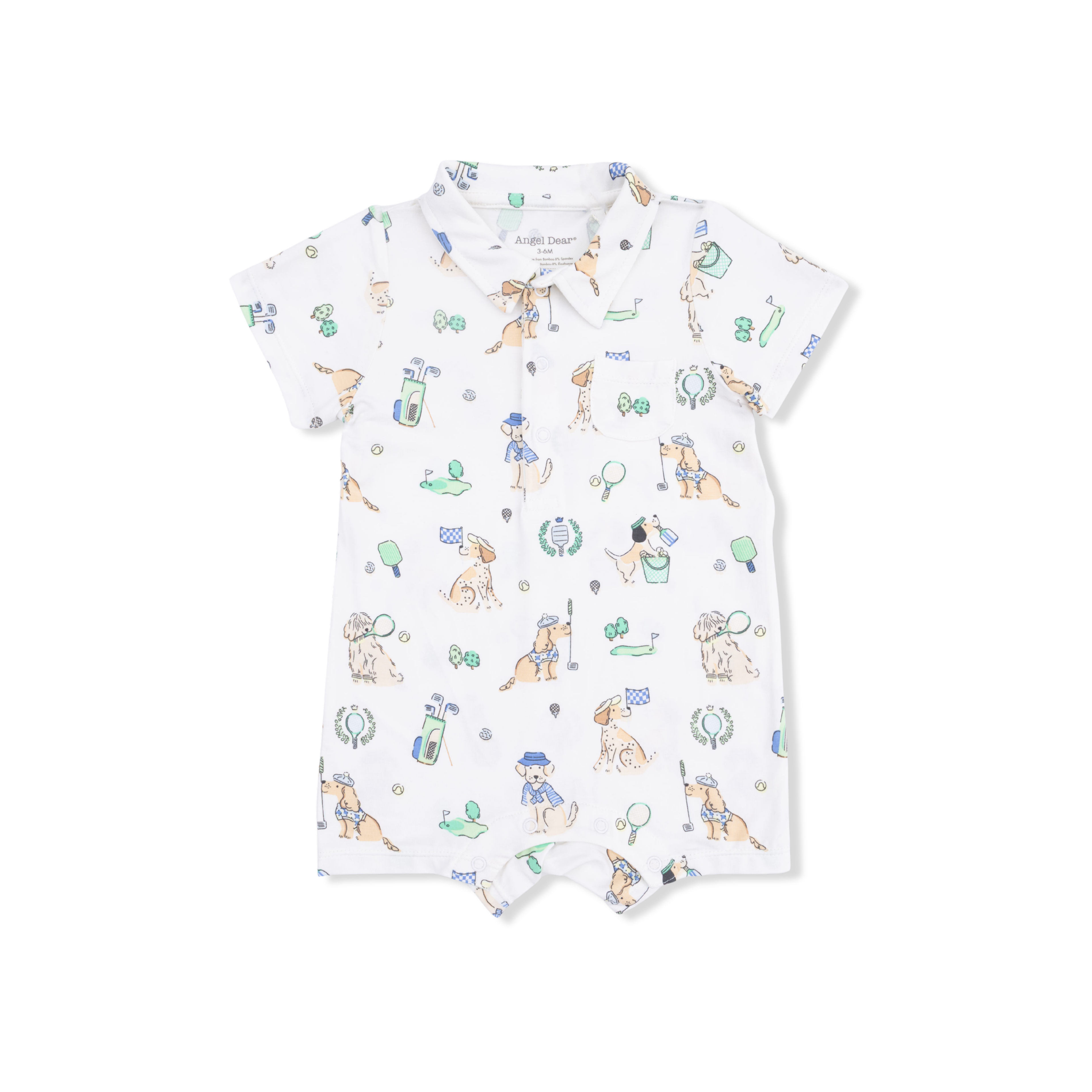 Country Club Dogs Neutral Polo Shortie