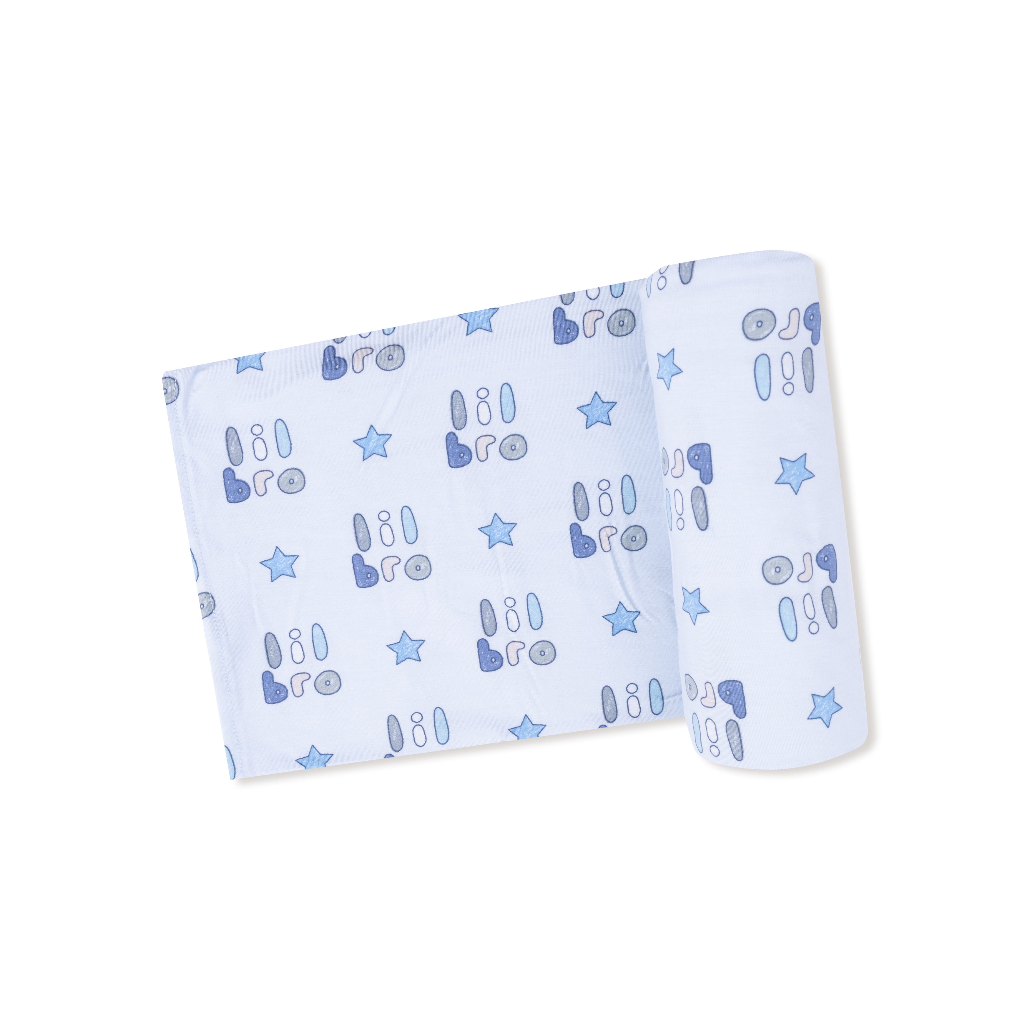 Lil Bro Swaddle Blanket - Twinkle Twinkle Little One