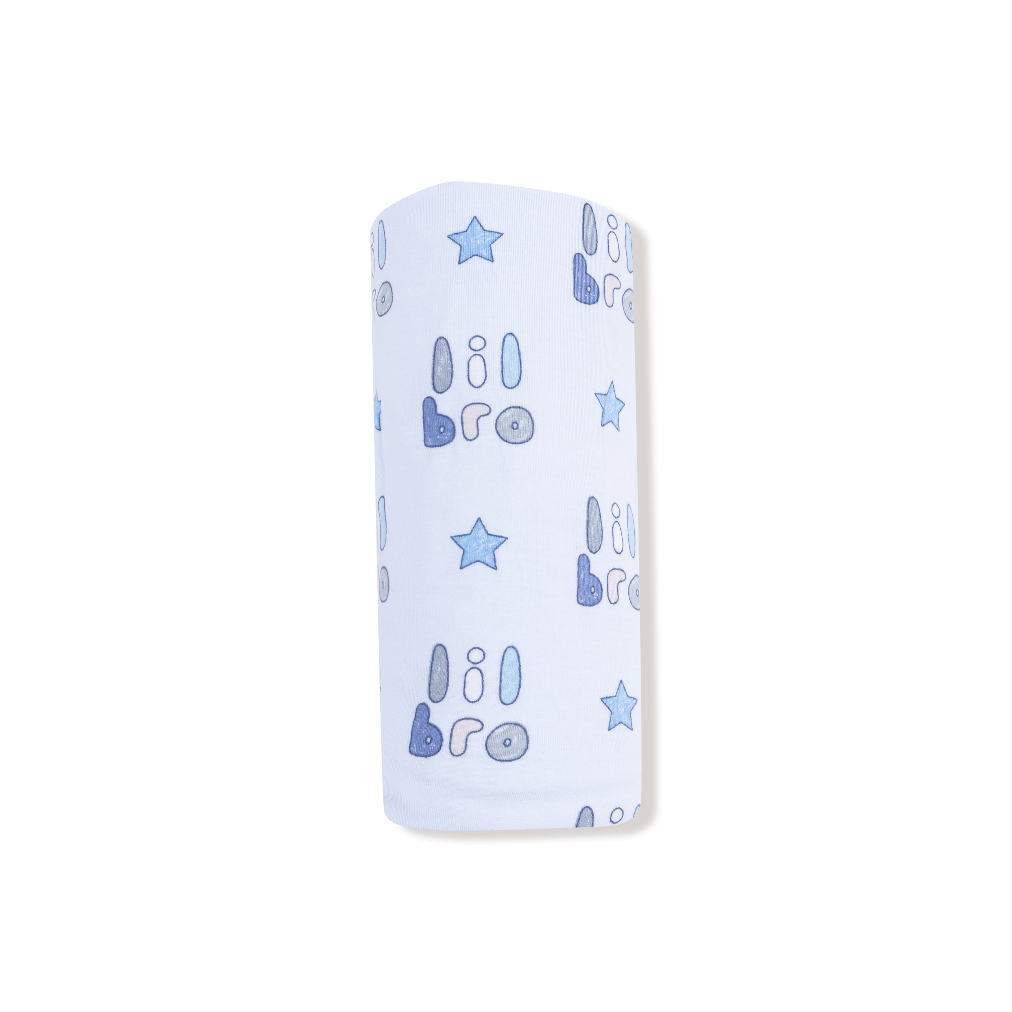 Lil Bro Swaddle Blanket - Twinkle Twinkle Little One