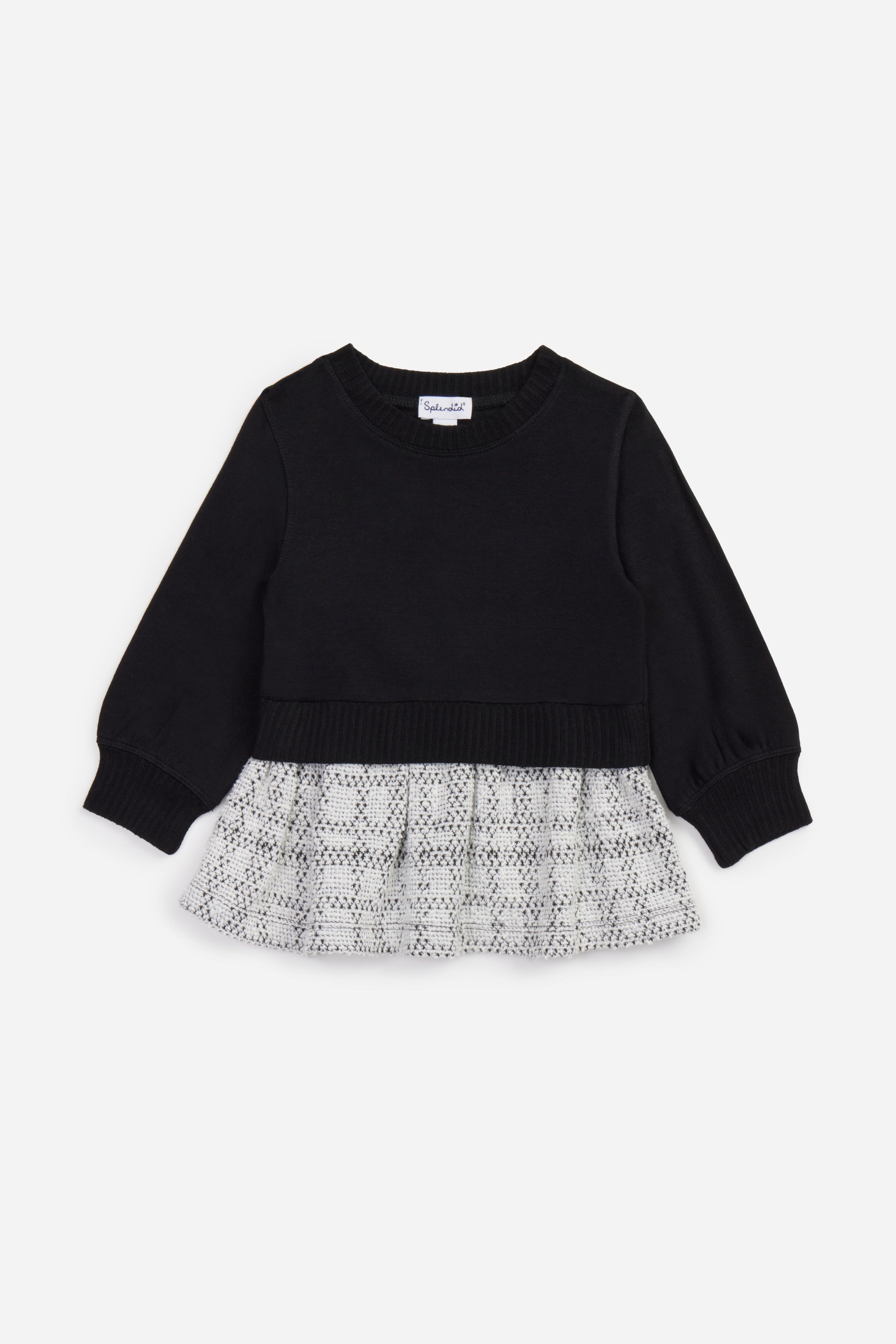 Toddler Girl Tweed Supersoft Dress - Twinkle Twinkle Little One