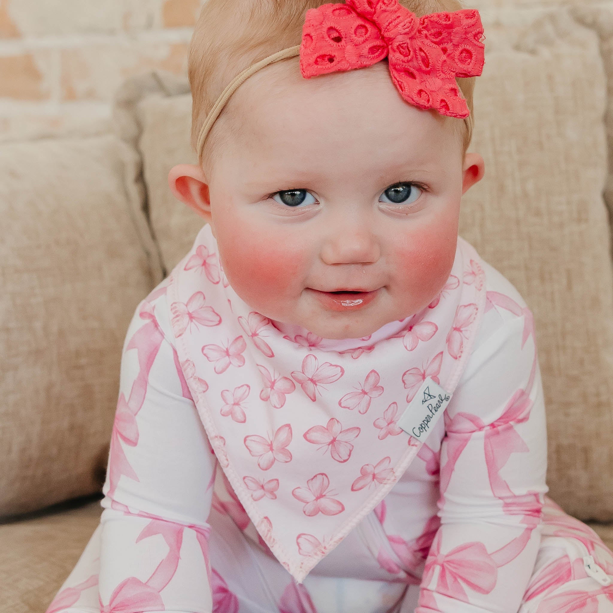 Bow My Gosh Bandana Bib Set (4-Pack)