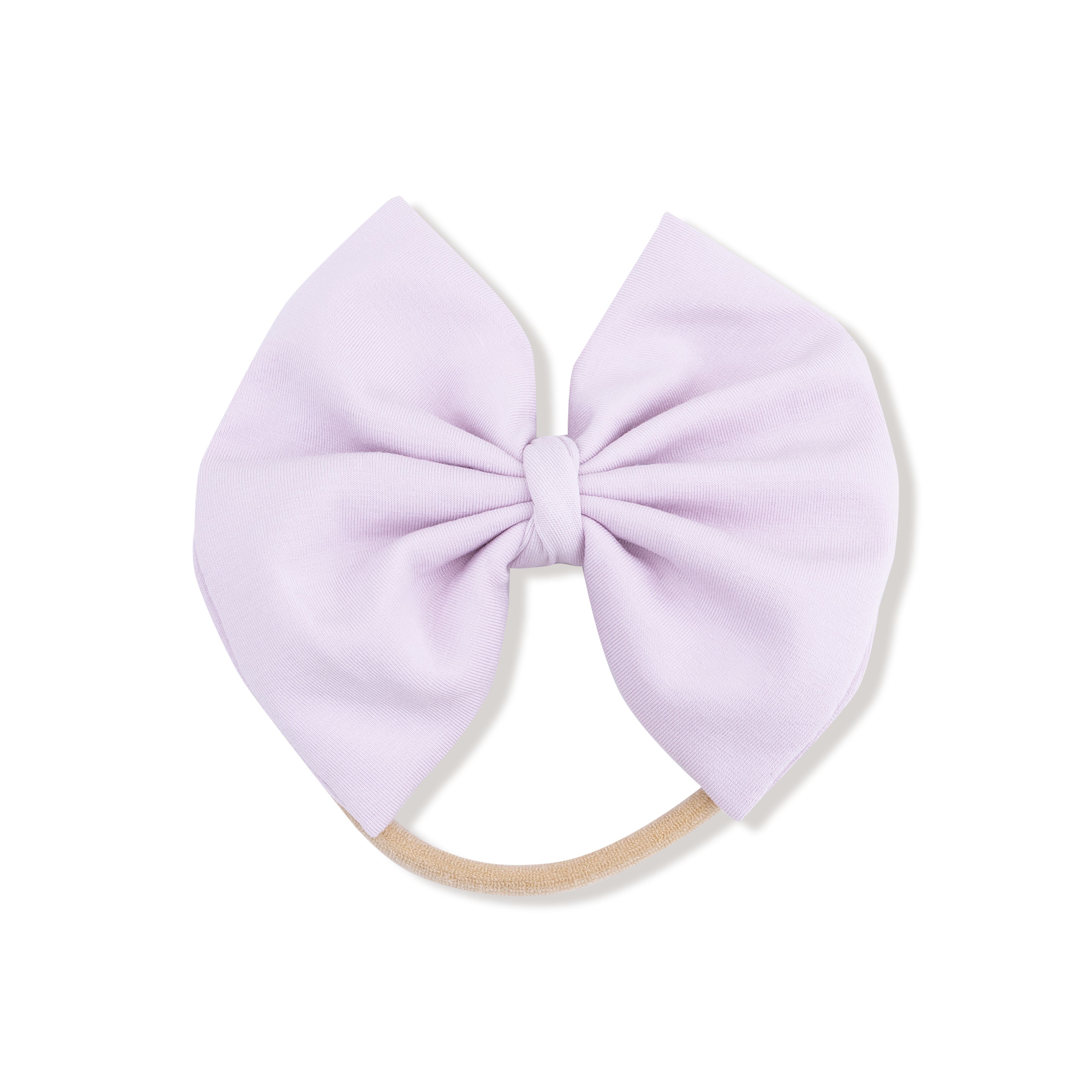Orchid Hush Big Bow On Soft Headband - Twinkle Twinkle Little One
