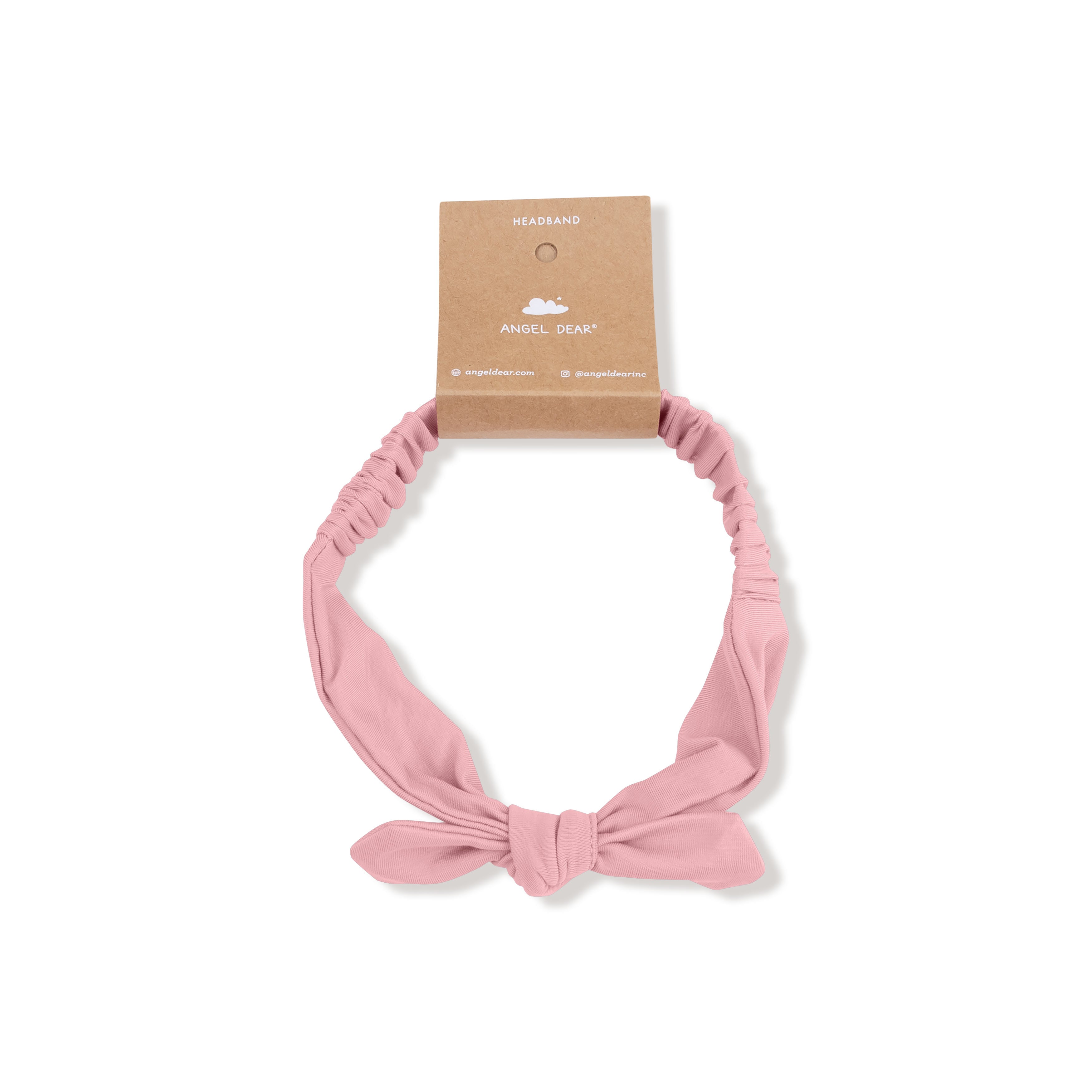 Pink Dolphin Knot Headband 0- 12M - Twinkle Twinkle Little One