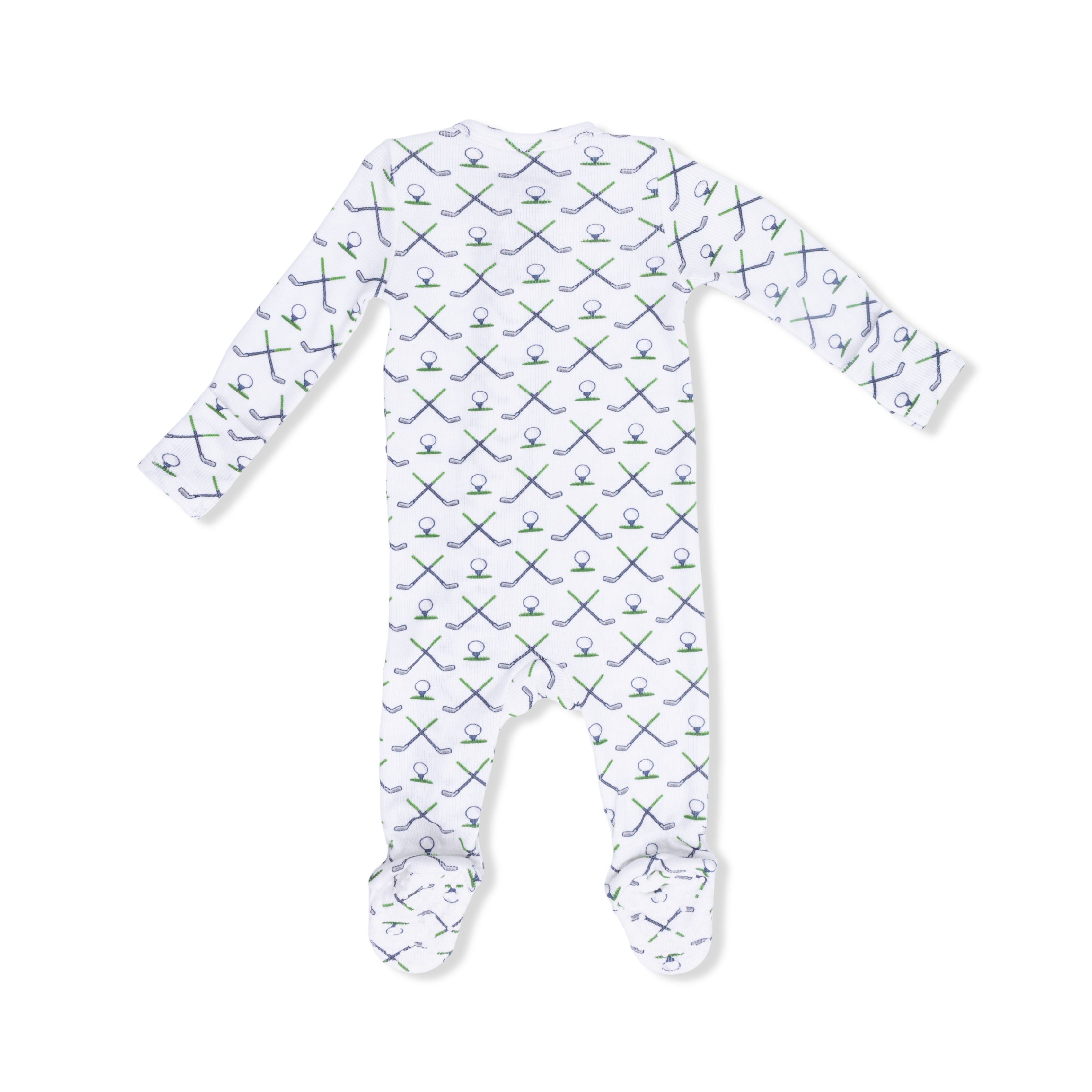 Simple Golf 2 Way Zipper Footie