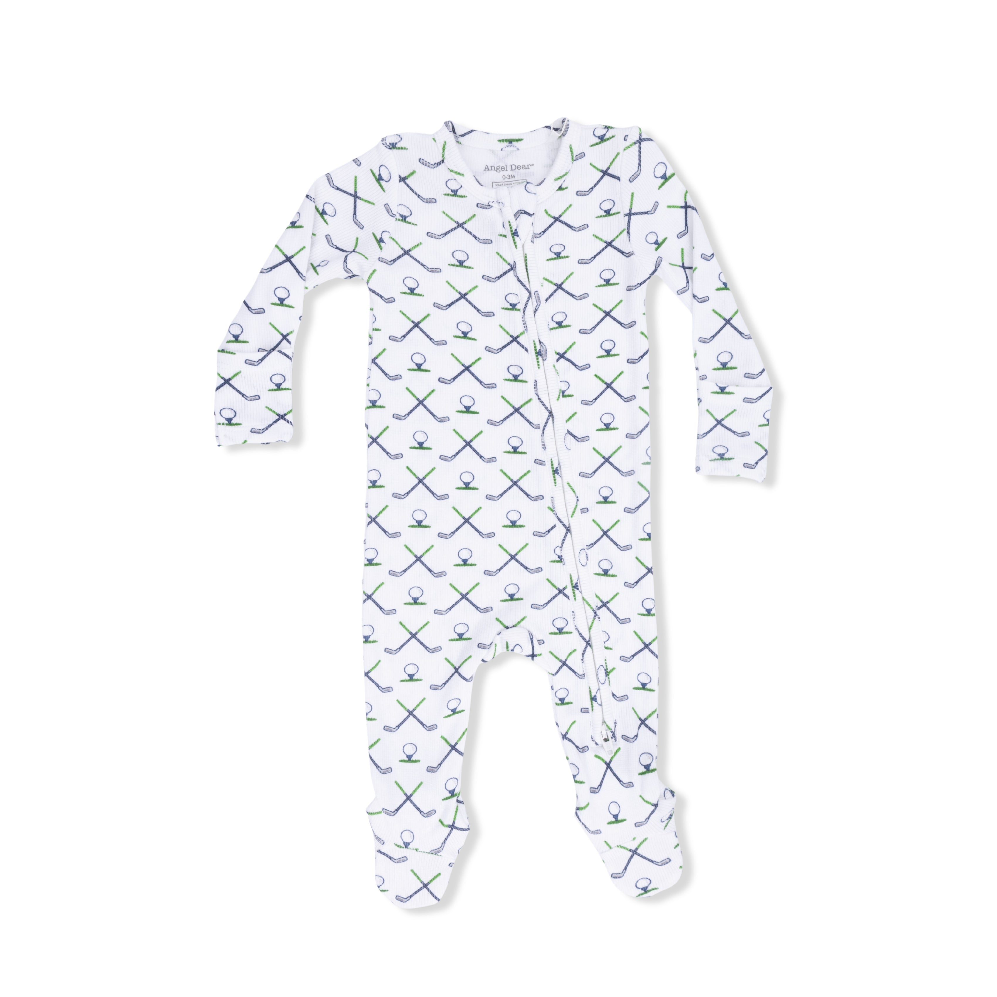 Simple Golf 2 Way Zipper Footie