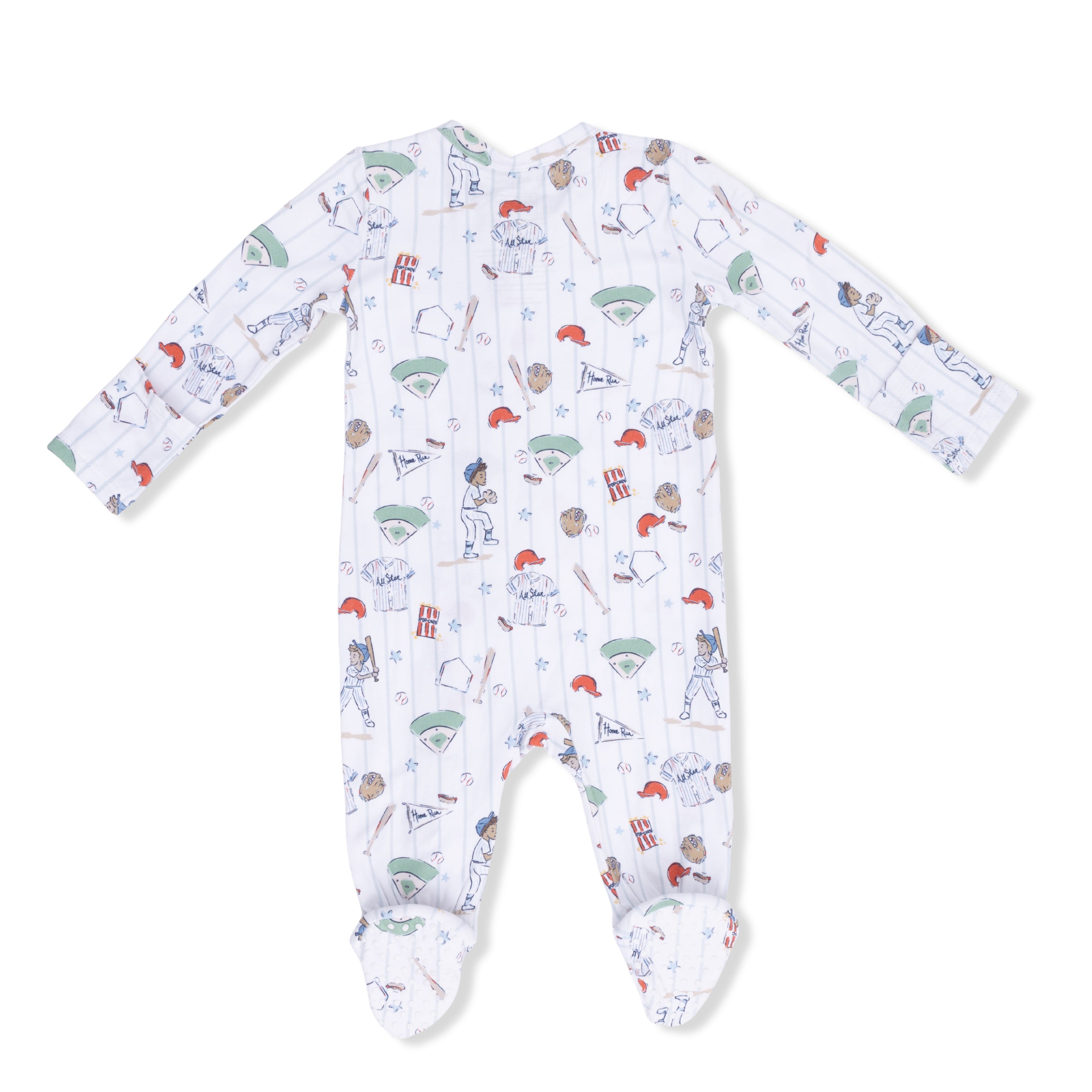 Home Run 2 Way Zipper Footie
