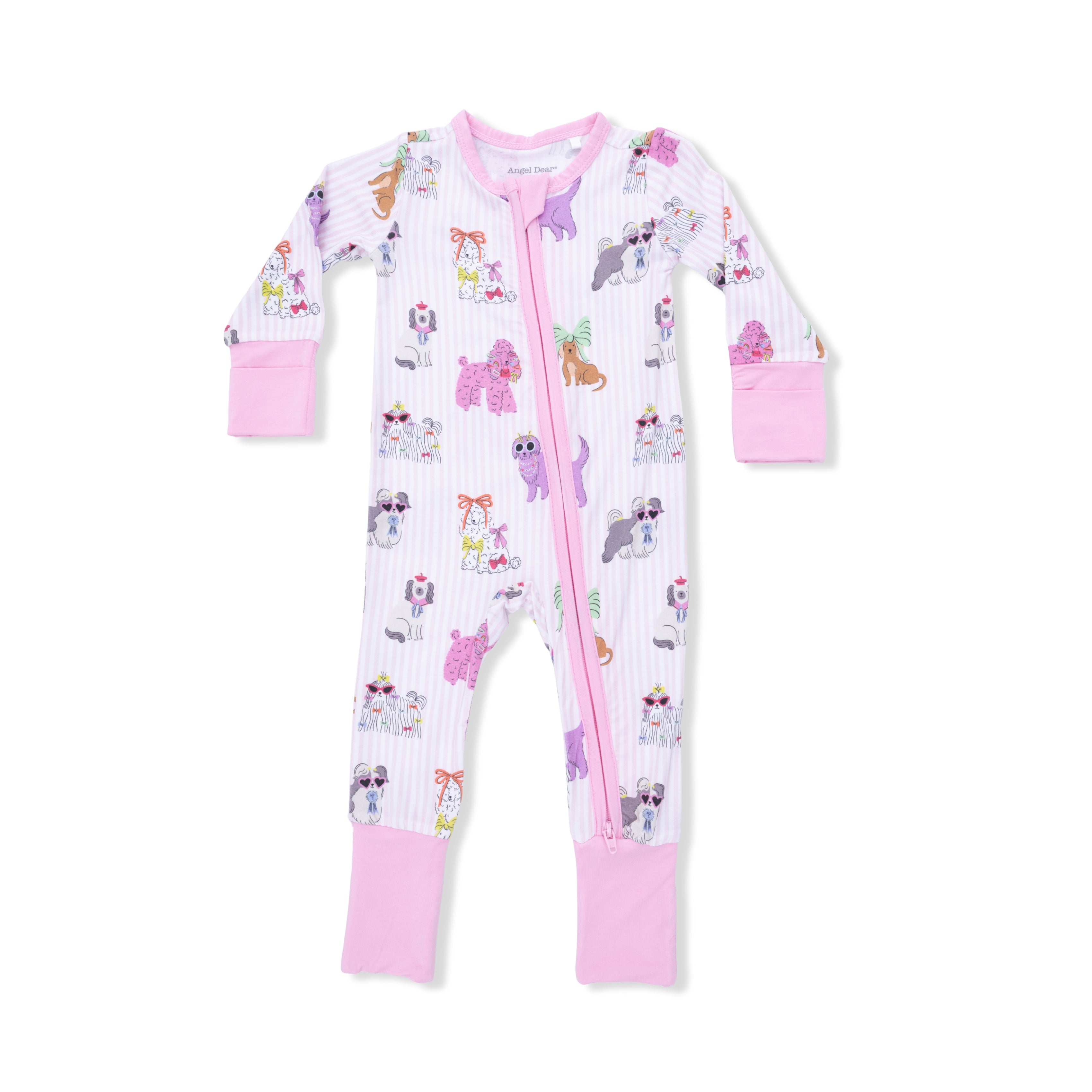 Fancy Dogs 2 Way Zipper Convertible Romper