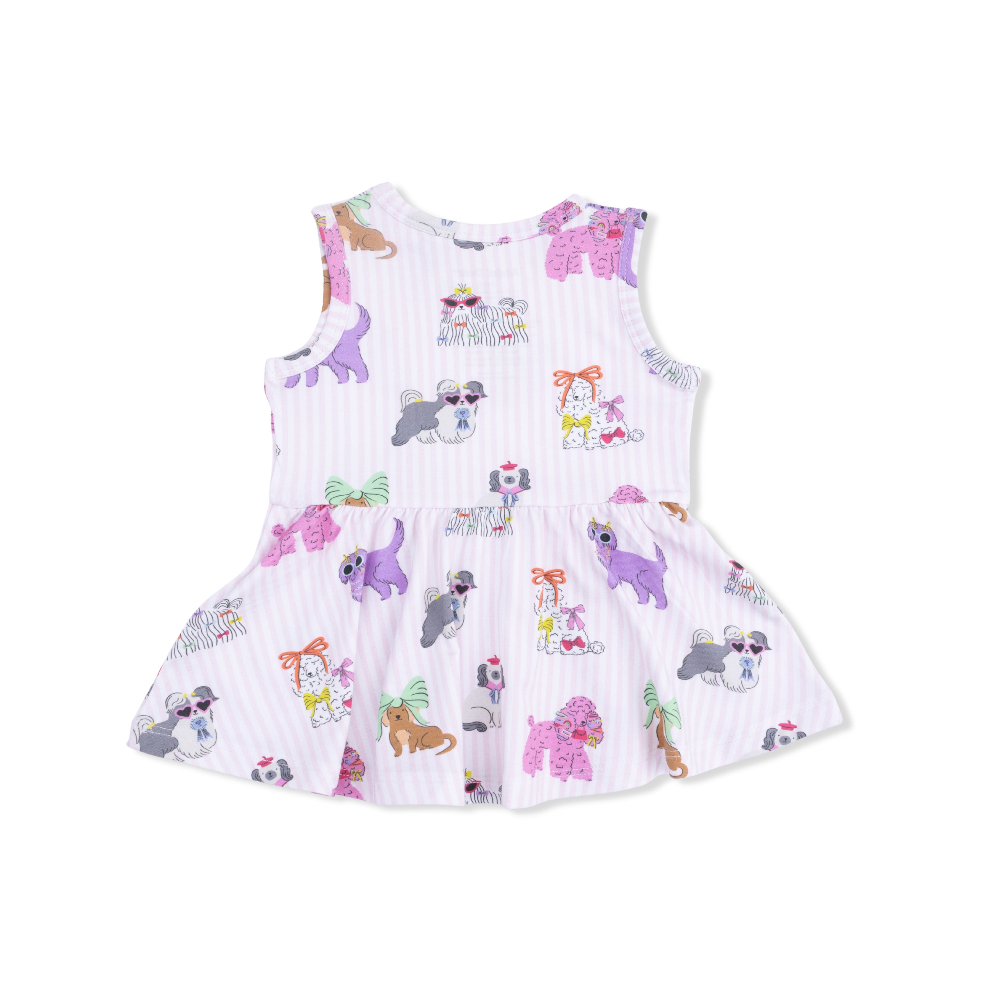 Fancy Dogs Peplum Tank & Bike Short