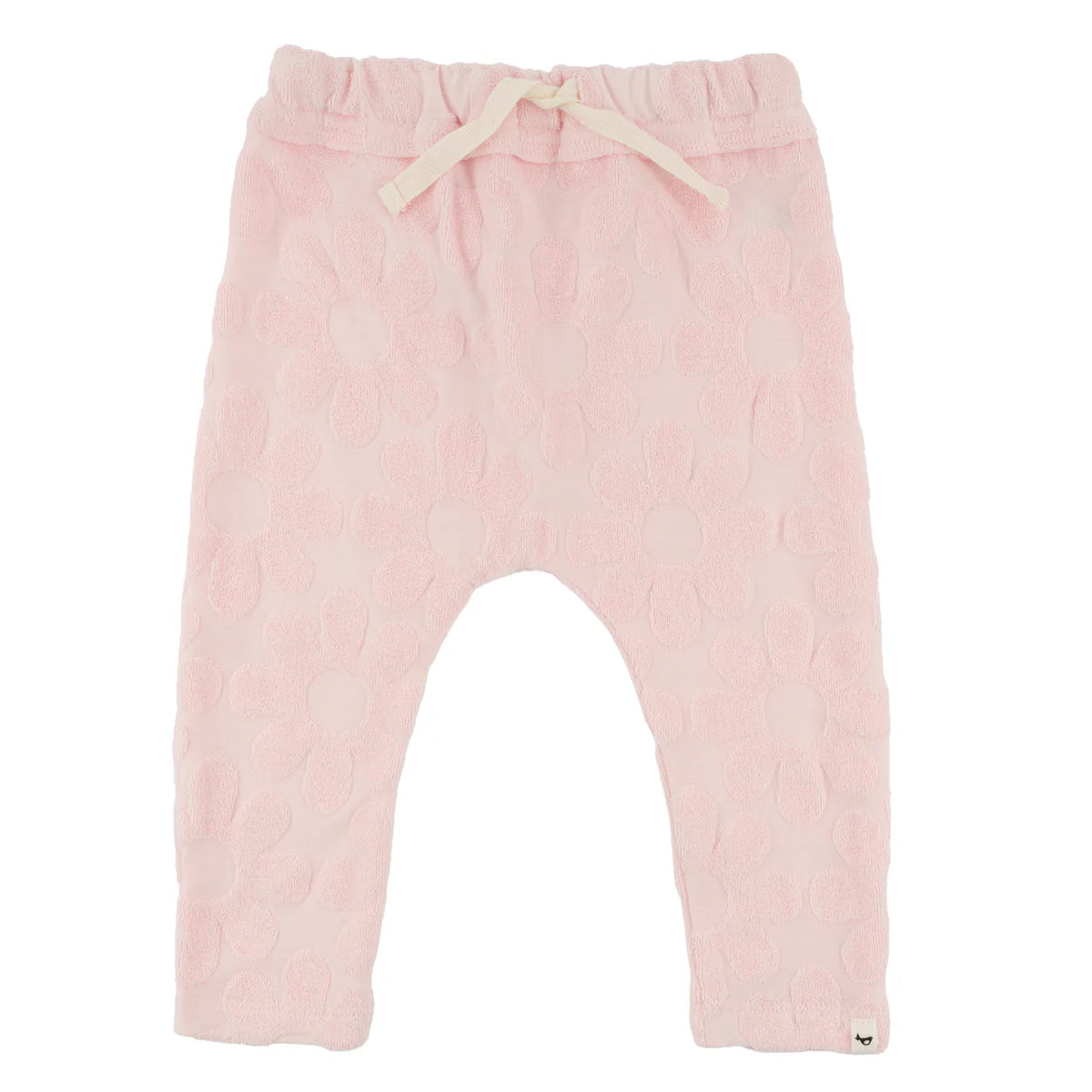 Sculpted Terry Brooklyn Boxy Sweatshirt & Jogger Set- Daisies - Pale Pink - Twinkle Twinkle Little One
