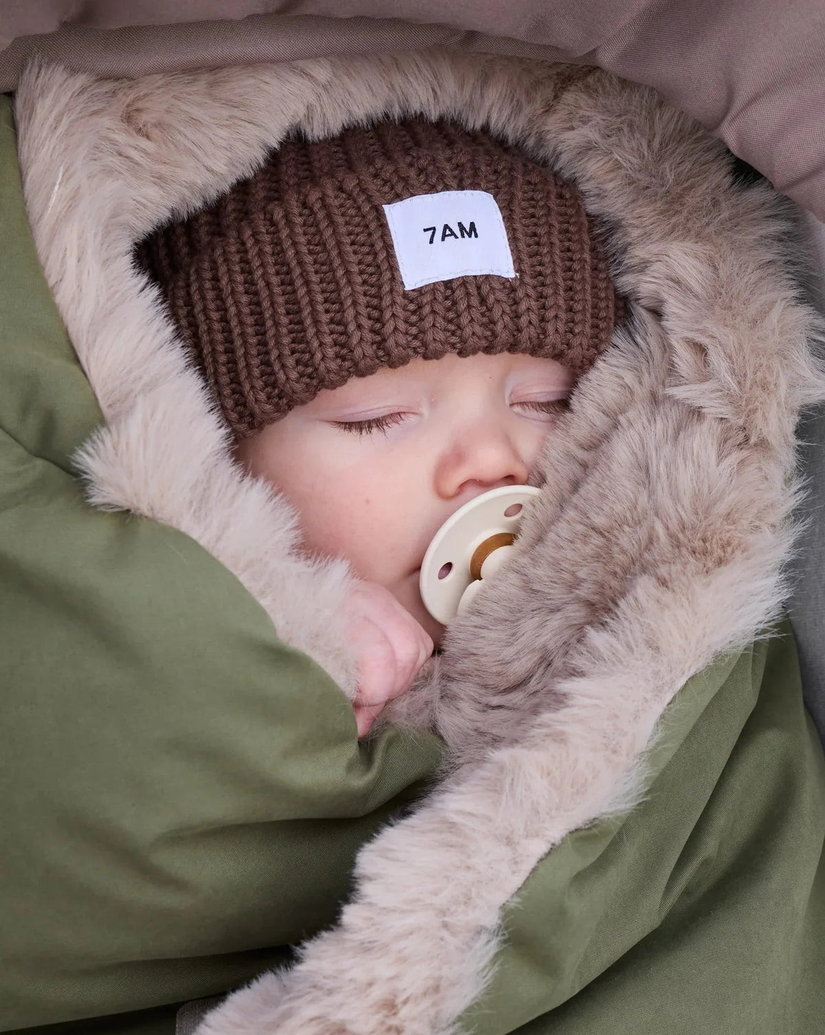 7AM Enfant Nido Helsinki Woodland Faux Fur photo 6