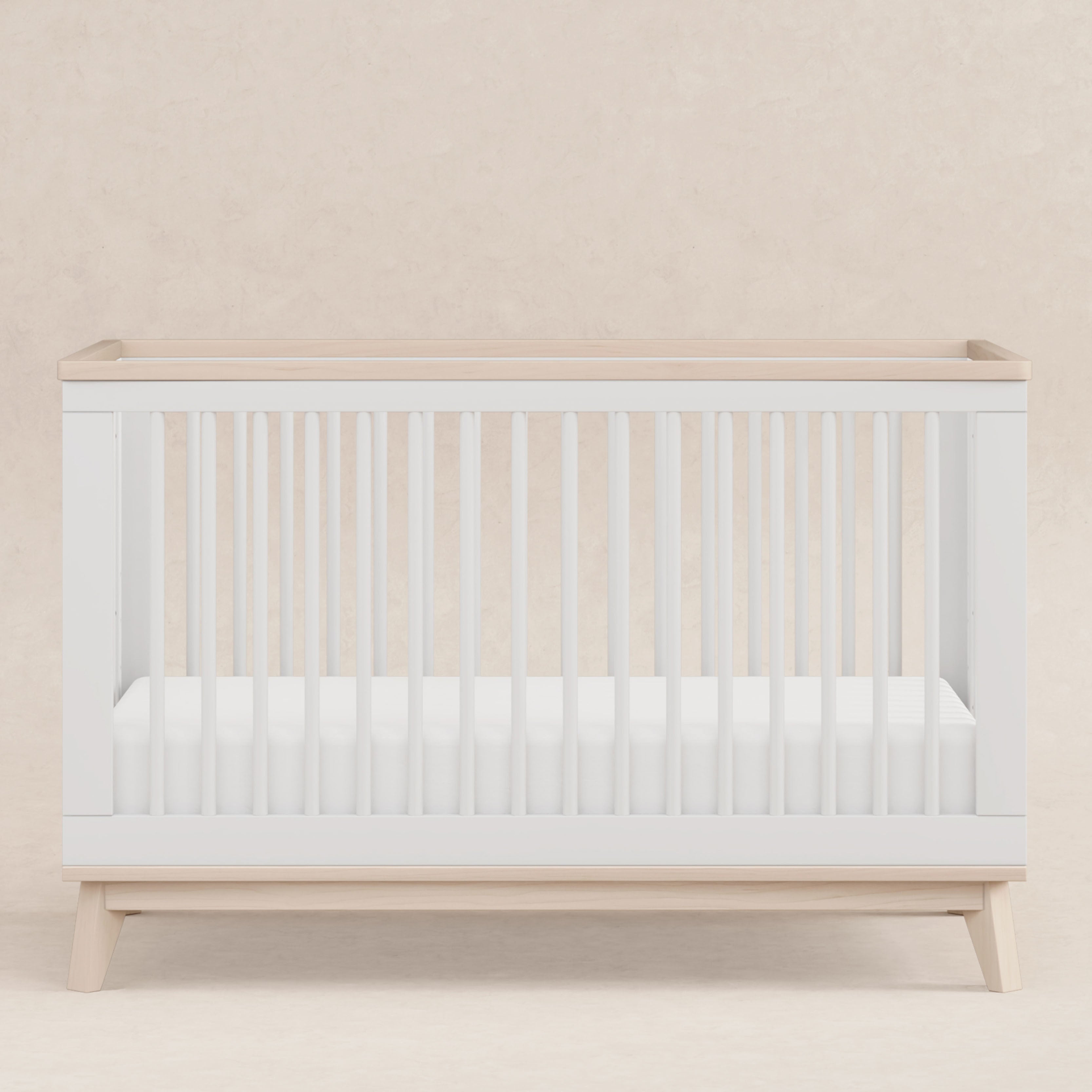Babyletto Scoot 3-in-1 Convertible Crib with Toddler Bed Conversion Kit