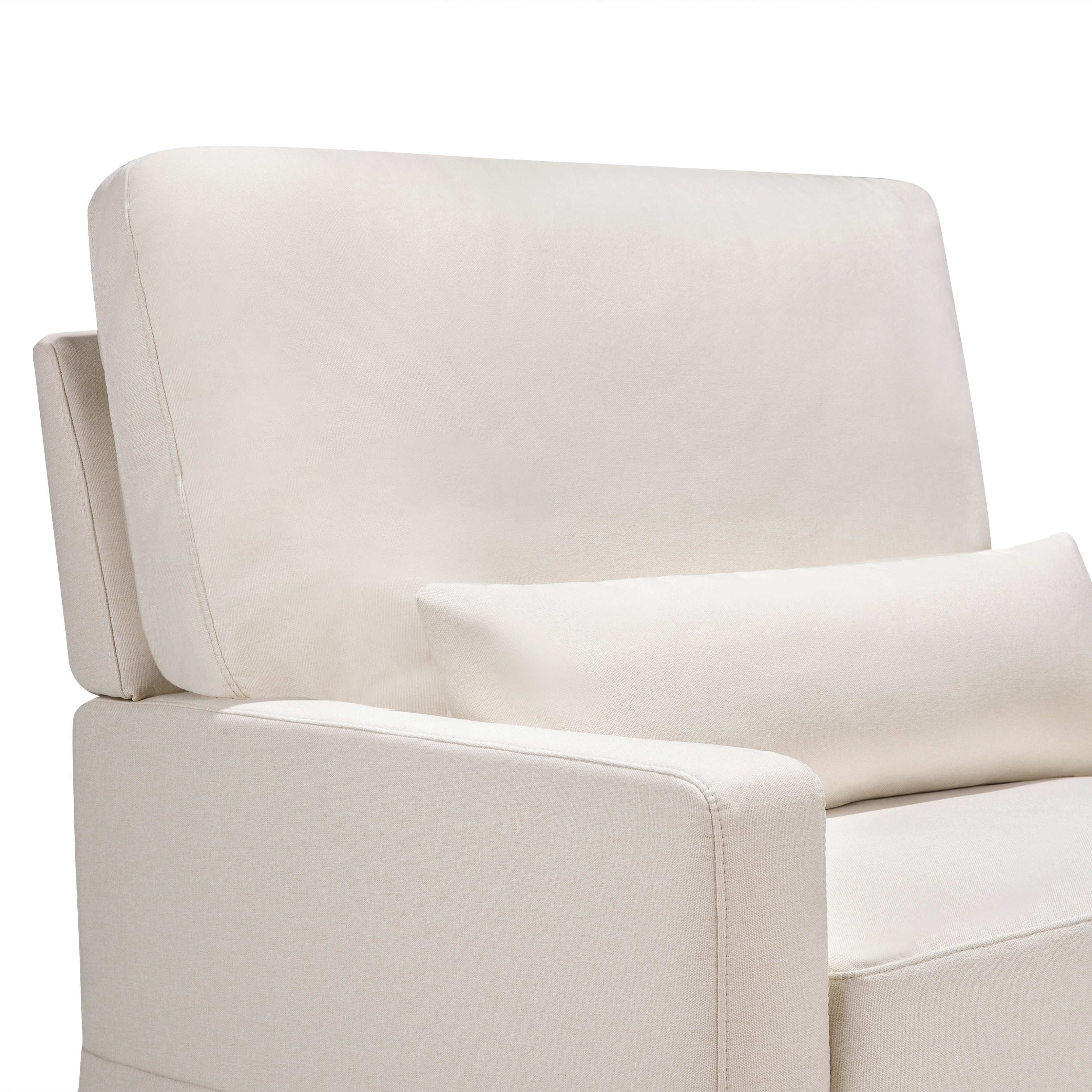 Namesake Crawford Pillowback Chair and a Half Comfort Swivel Glider