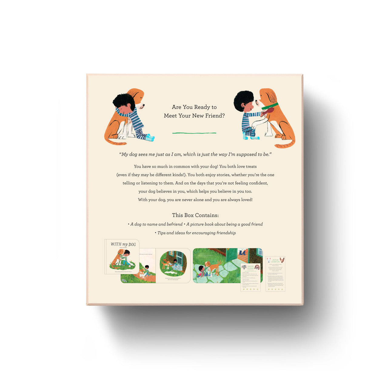 With My Dog - A Picture Book and Plush about Having (and Being!) a Good Friend - Twinkle Twinkle Little One