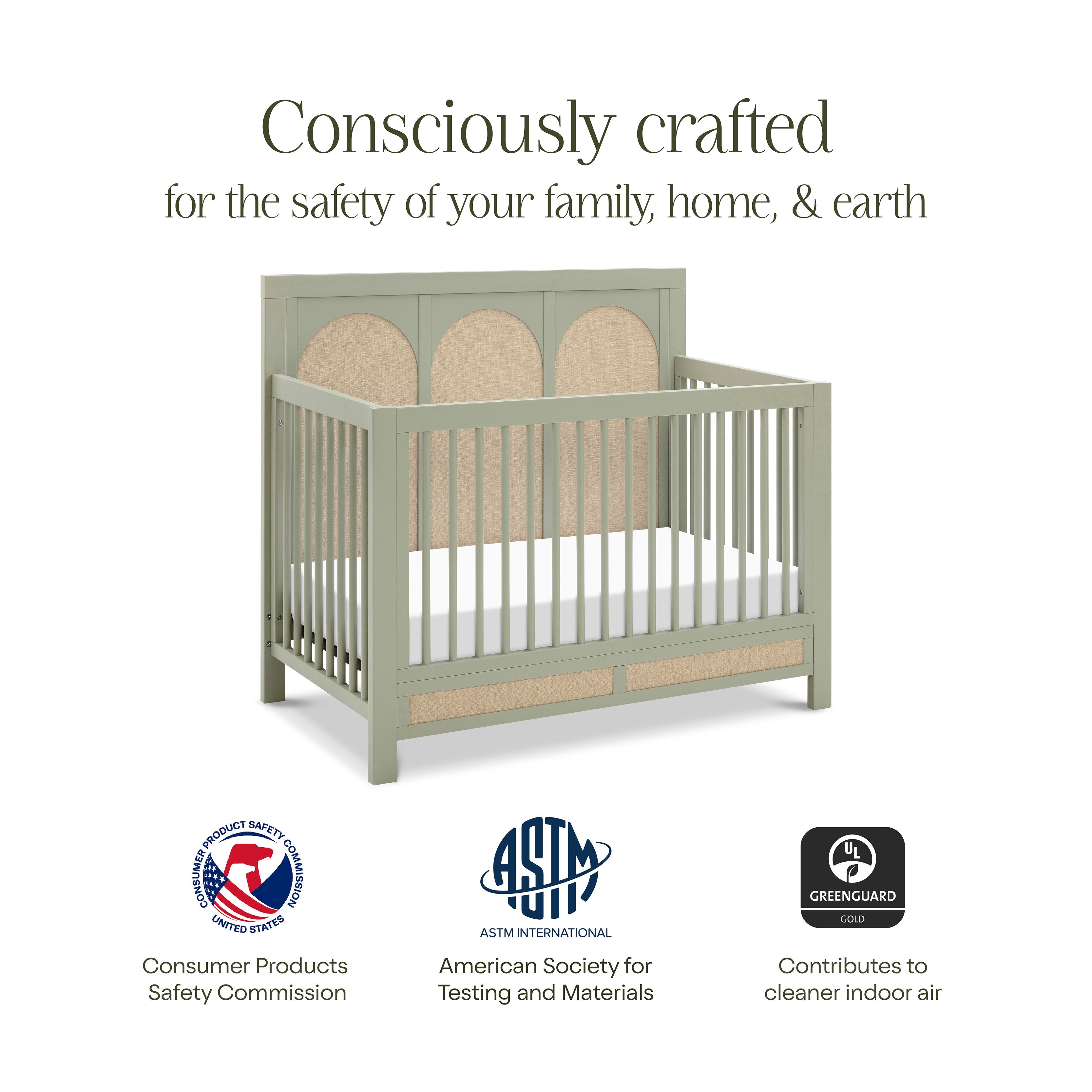 Namesake Eloise 4-in-1 Convertible Crib - Twinkle Twinkle Little One