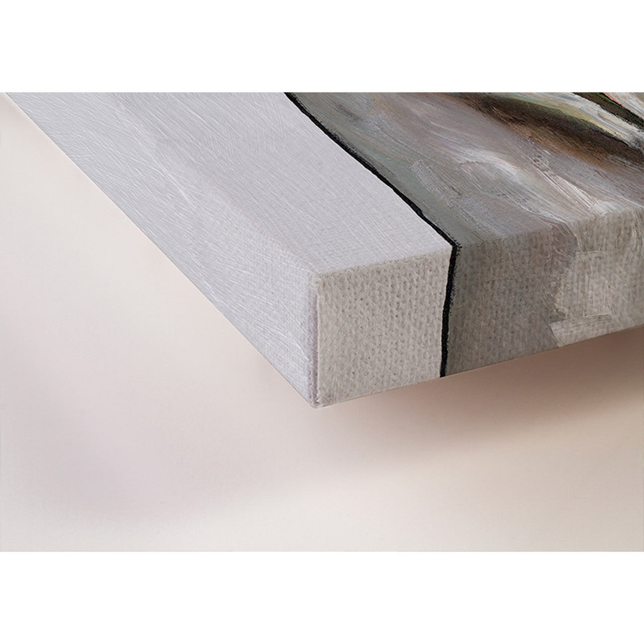 Woodland Crew On Soft Pewter Stretched Canvas Wall Art - Twinkle Twinkle Little One