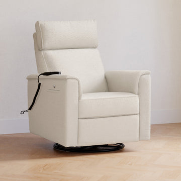 Namesake Willa Deluxe Power Recliner and Swivel Glider with Heat and Massage