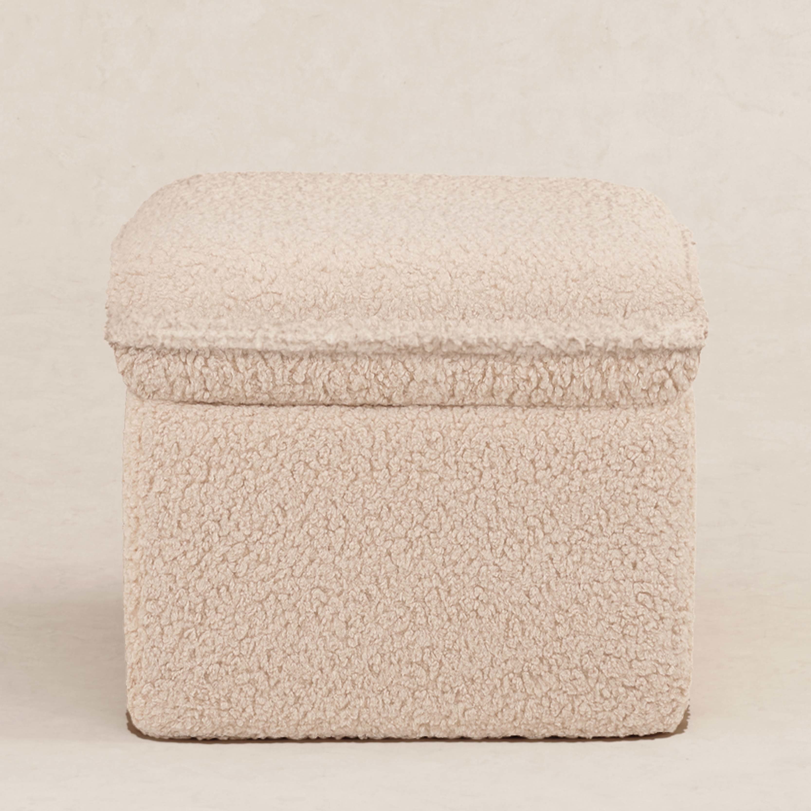 Babyletto Cali Storage Ottoman in Shearling