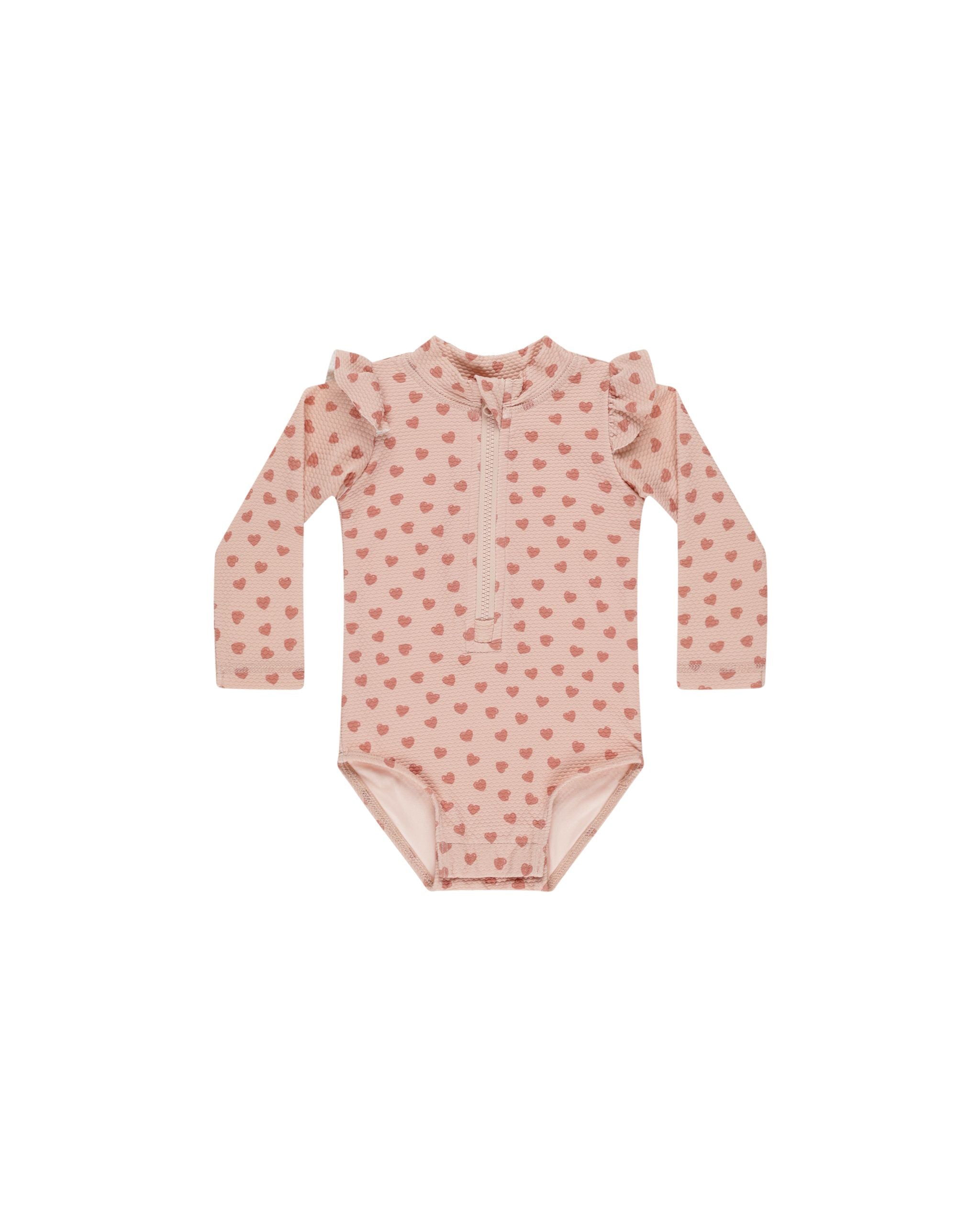 Byron Rashguard One-Piece - Hearts - Twinkle Twinkle Little One