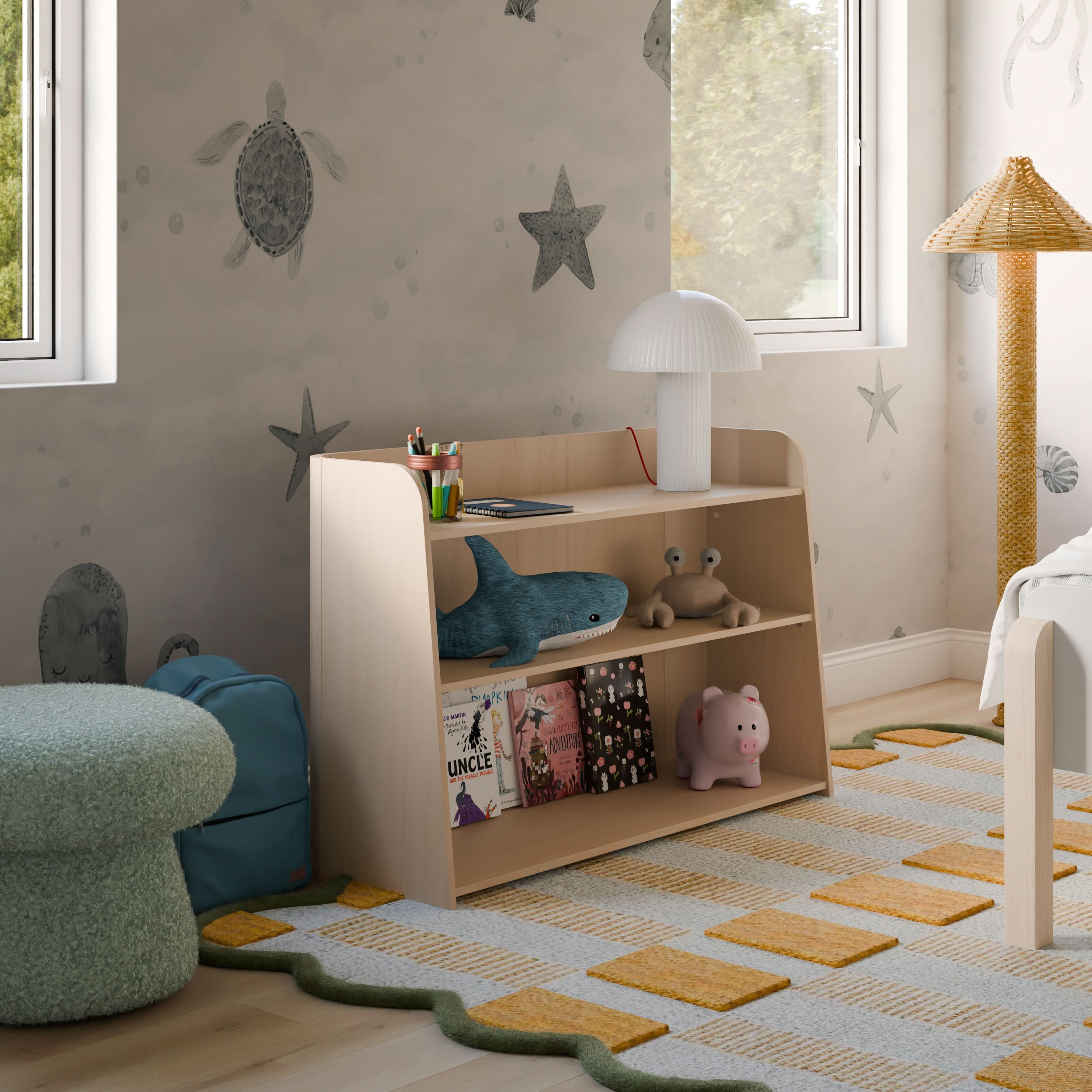 Babyletto Melo Montessori-Inspired Bookcase - Twinkle Twinkle Little One