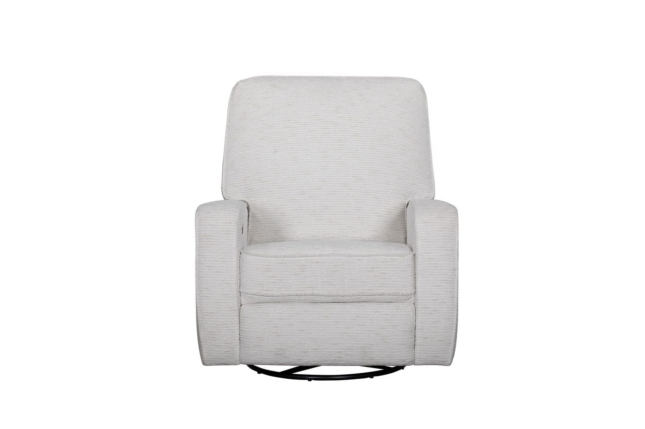 Charlotte Power Gliding Recliner with Power Lumbar – Richmond Cream - Twinkle Twinkle Little One