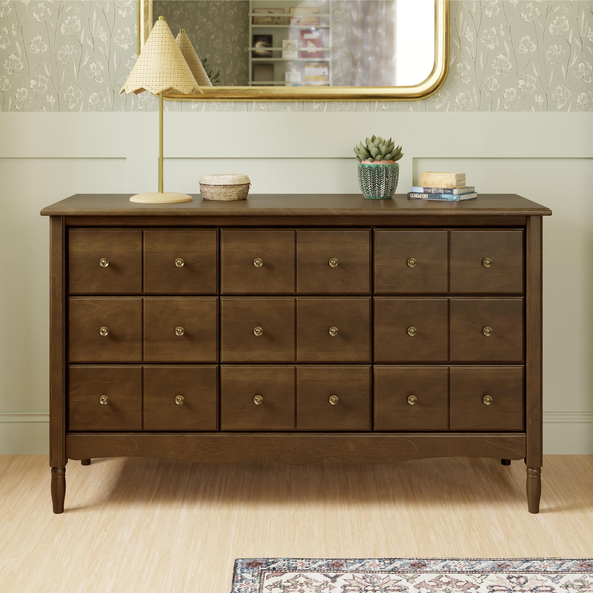 Liberty 9-Drawer Assembled Dresser Namesake Color: Natural Walnut
