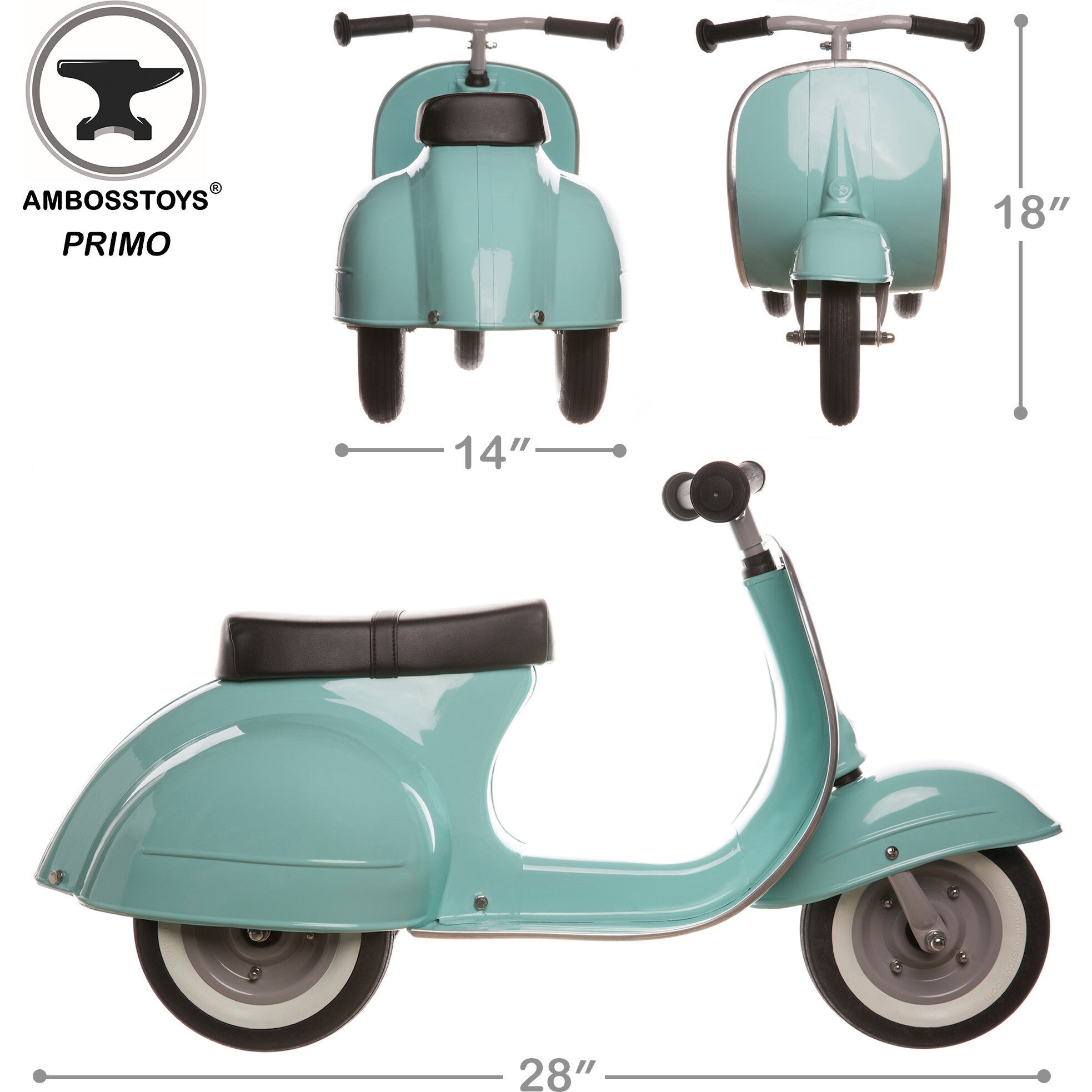 PRIMO Ride-On Toy Classic (Mint) - Twinkle Twinkle Little One
