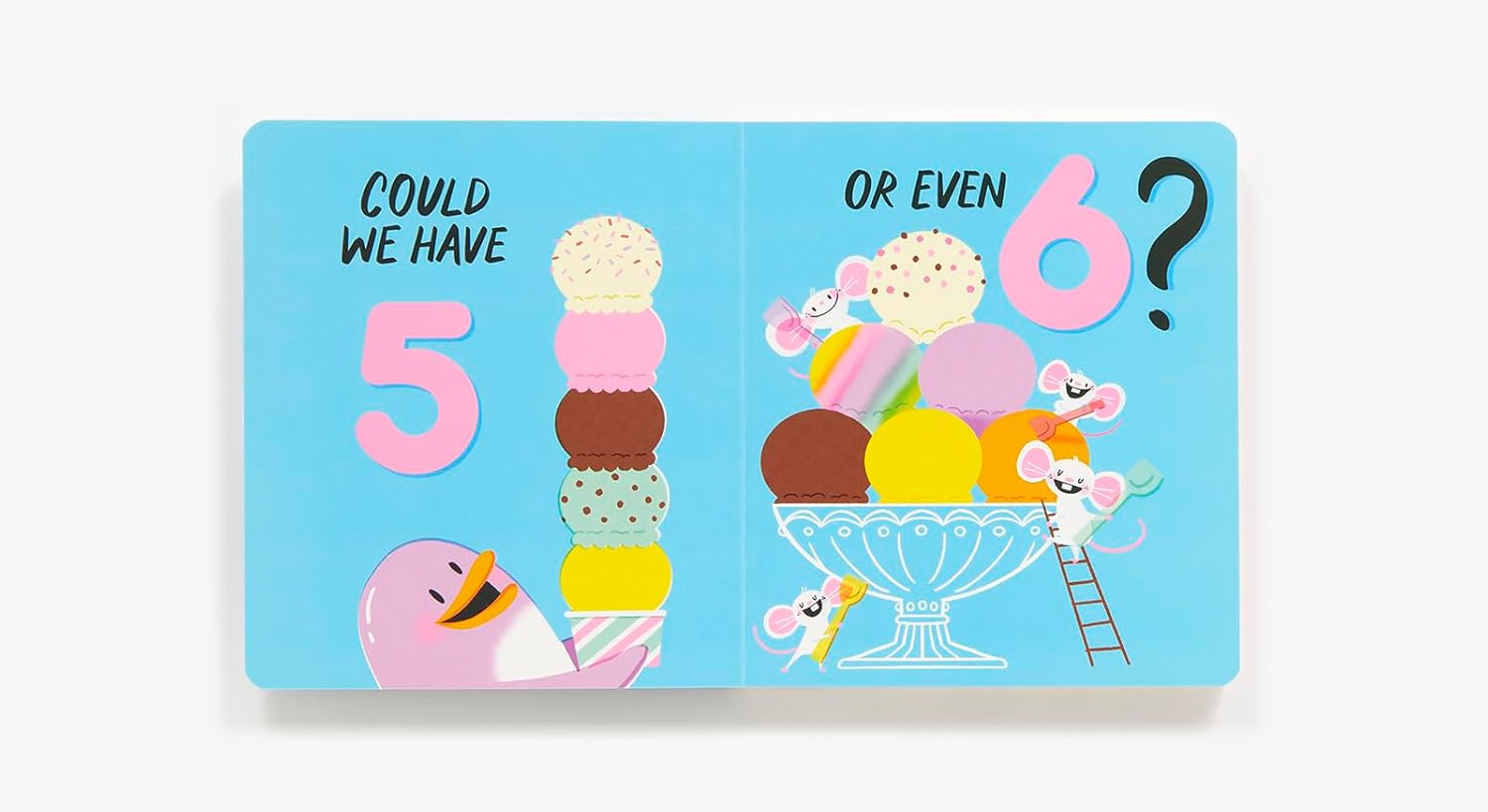 Yum, 2, 3! : An Ice Cream Counting Board Book - Twinkle Twinkle Little One