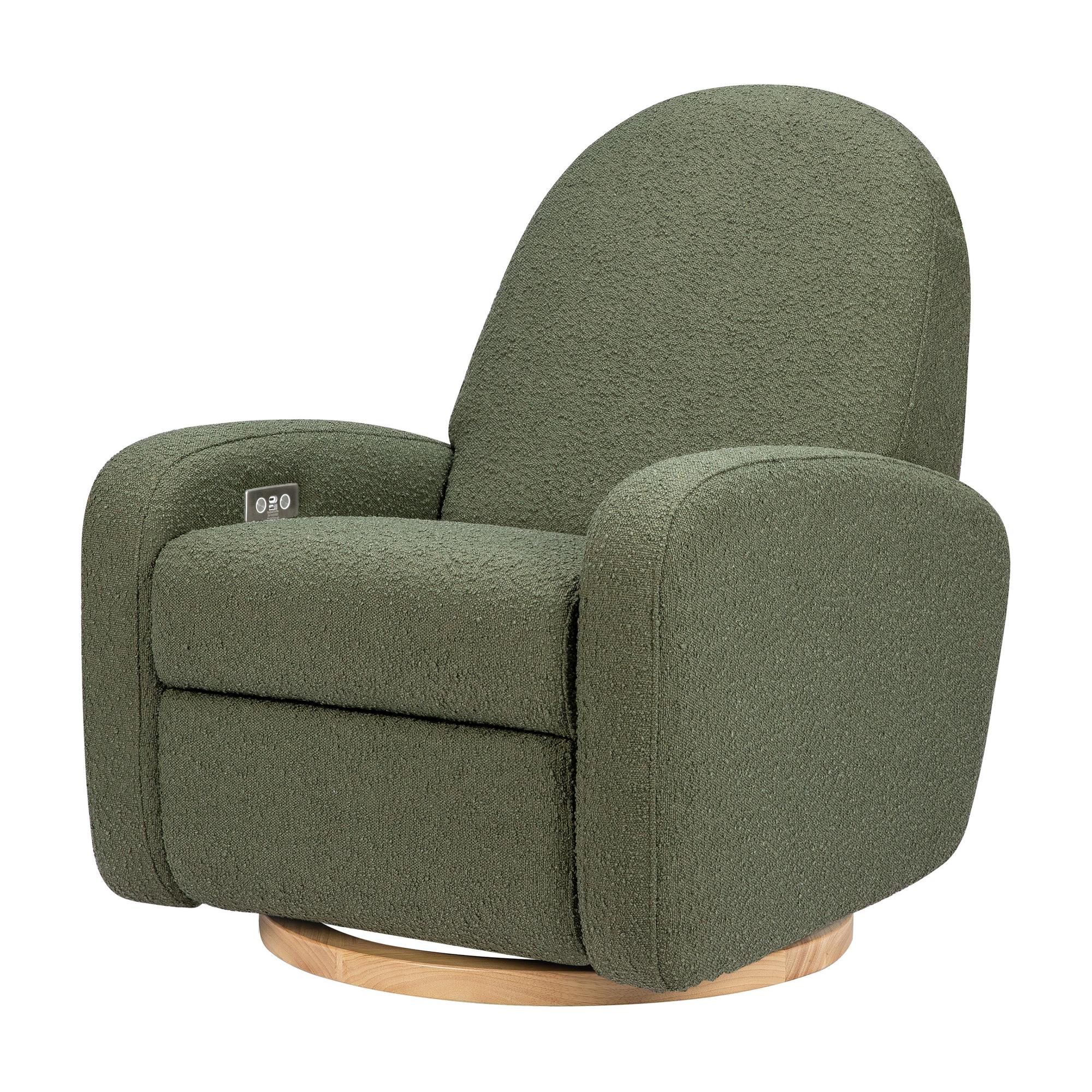 Babyletto Nami Electronic Recliner and Swivel Glider Recliner with USB port