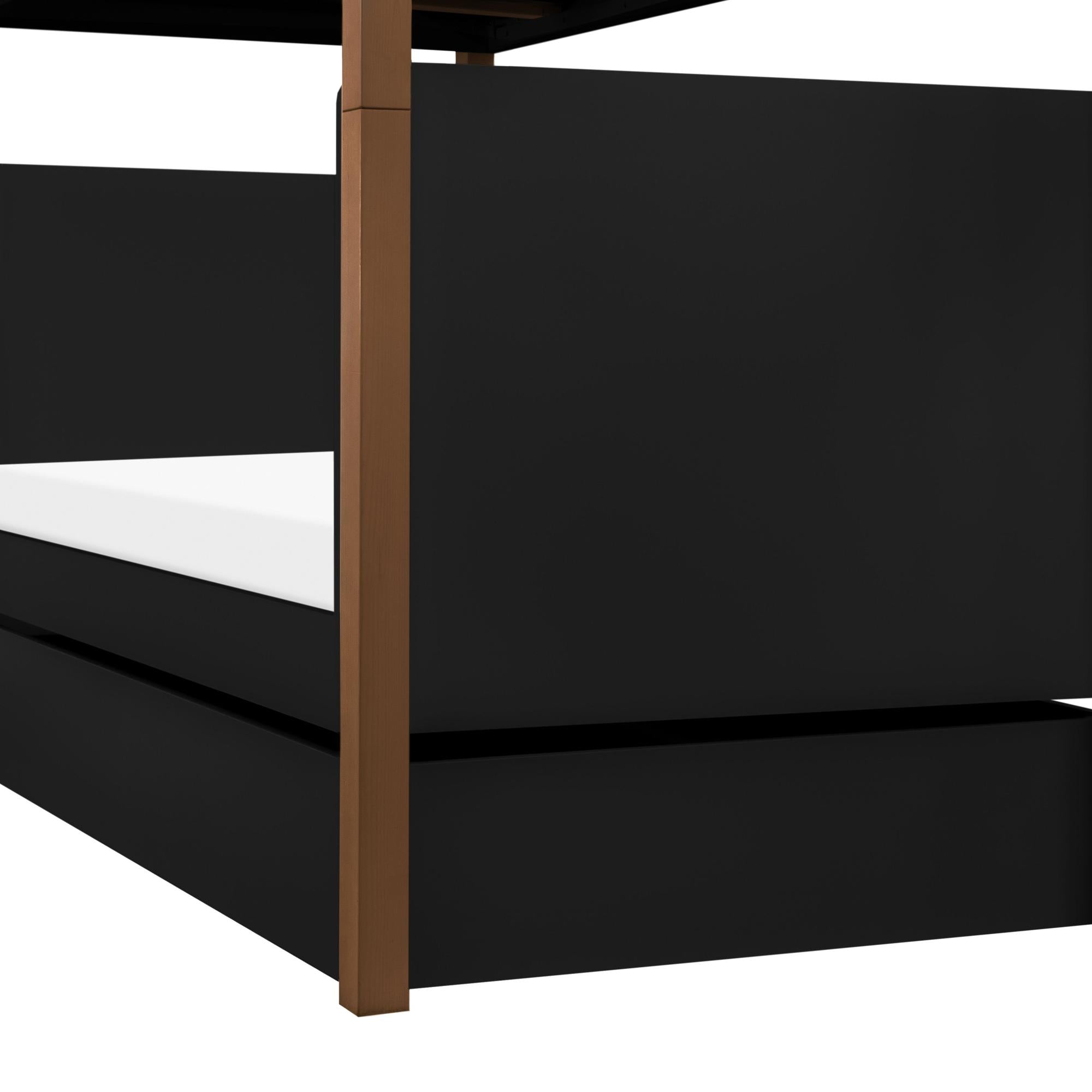 Babyletto TipToe Twin Storage Trundle Bed
