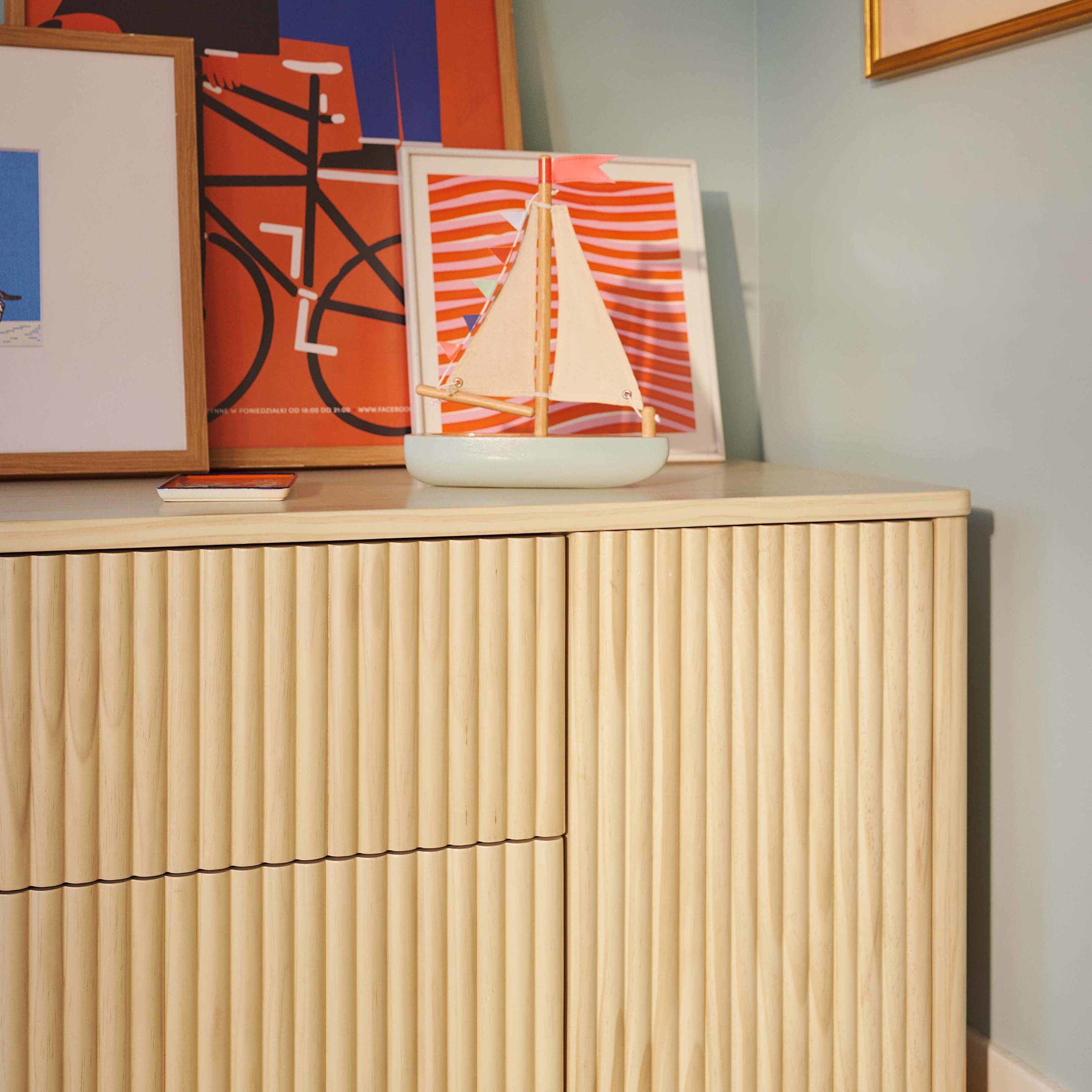 Babyletto Pogo Tambour Dresser - Twinkle Twinkle Little One