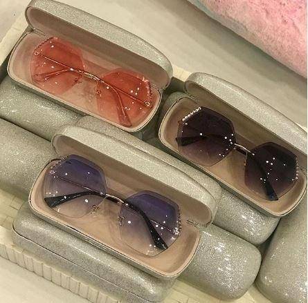 OCTAGON SUNNIES W/ CRYSTALS - Twinkle Twinkle Little One