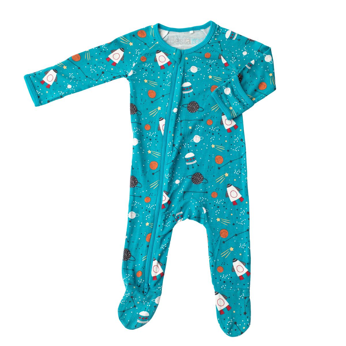 Outer Space Footie - Twinkle Twinkle Little One