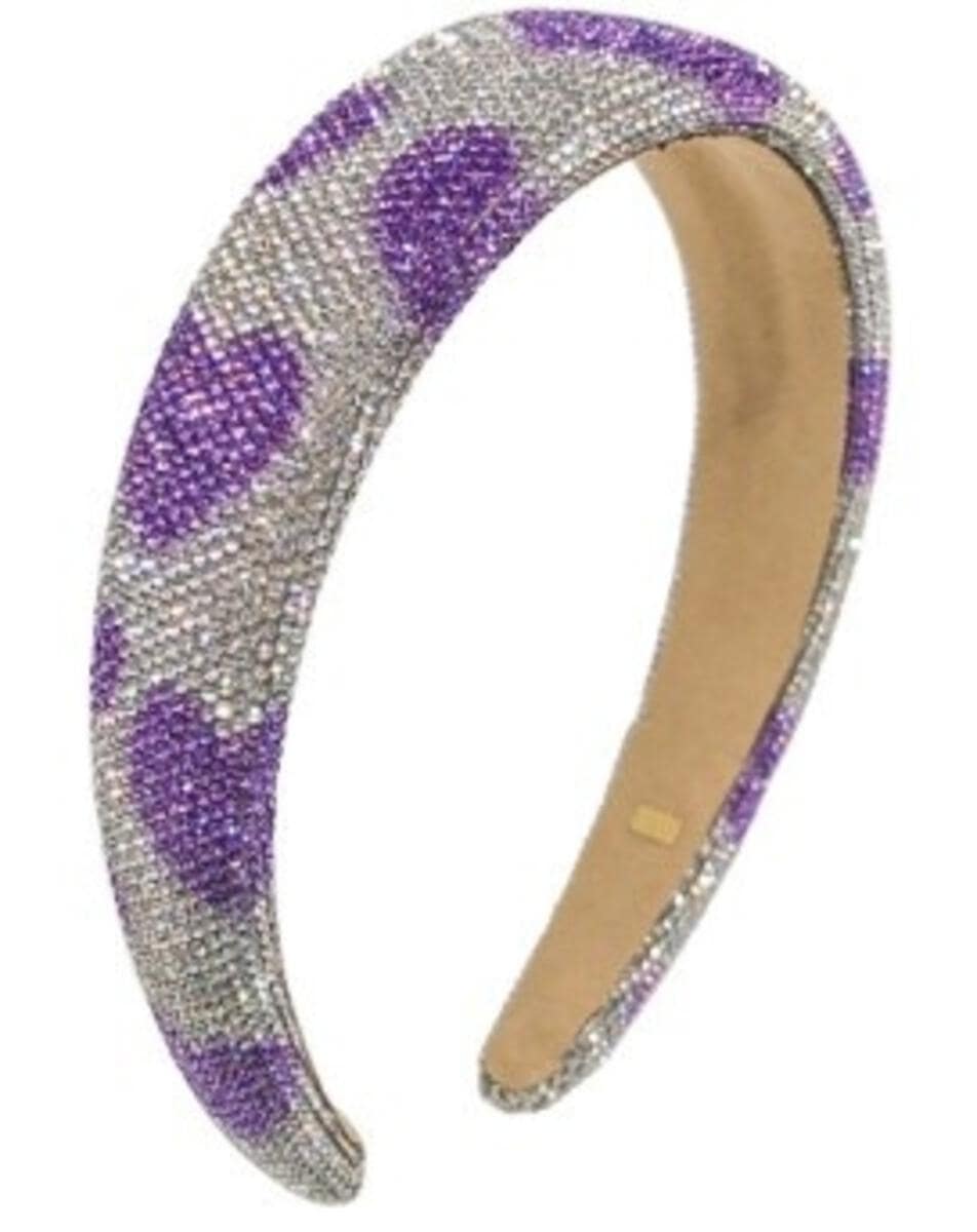 Clear Lavender Fully Crystalized Heart Headband - Twinkle Twinkle Little One