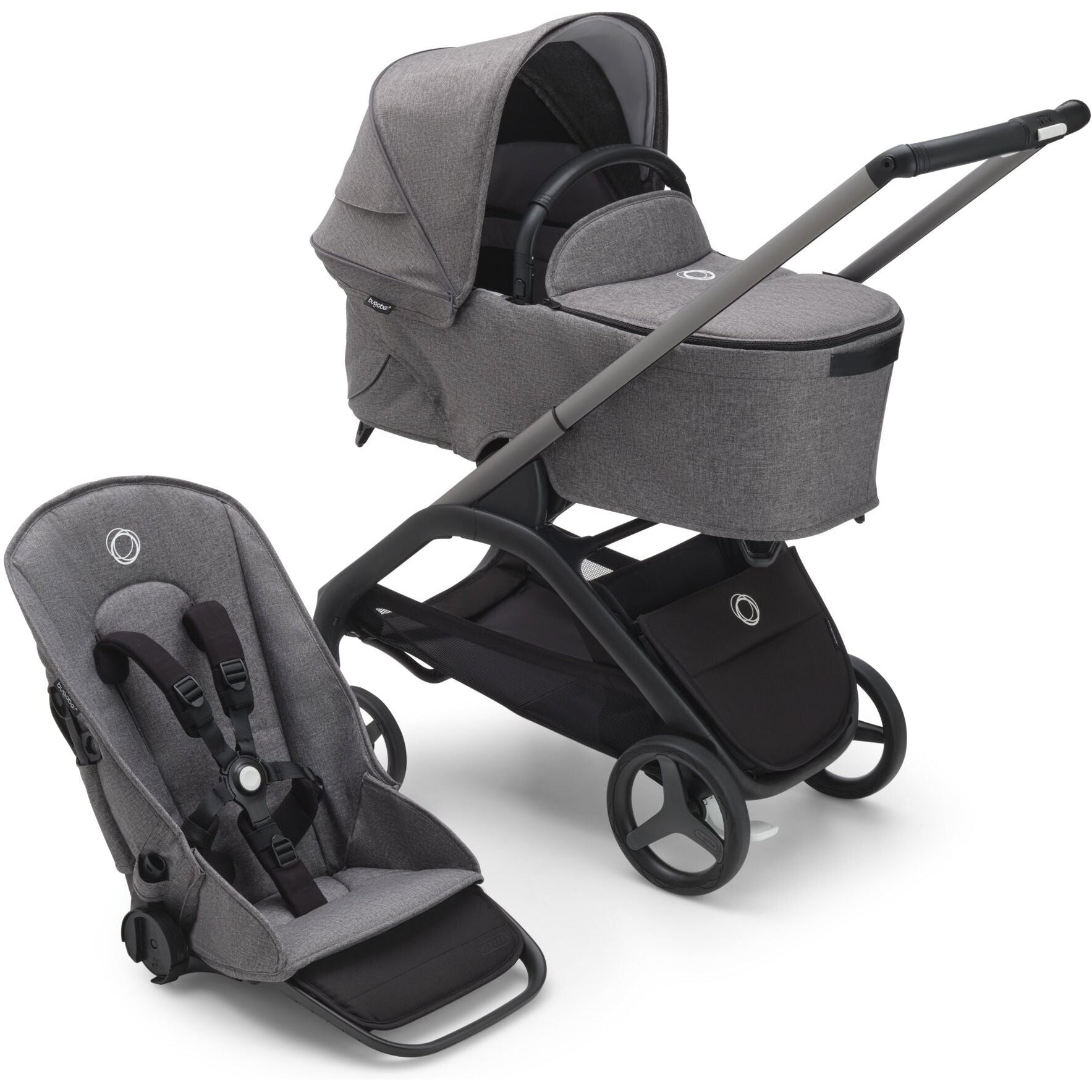 Bugaboo Dragonfly Stroller + Bassinet - Twinkle Twinkle Little One