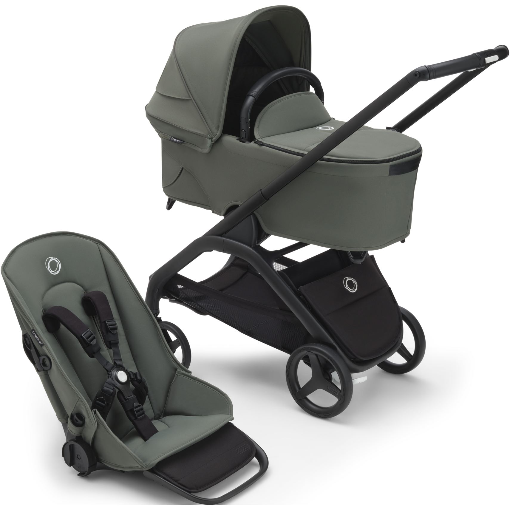 Bugaboo Dragonfly Stroller + Bassinet - Twinkle Twinkle Little One