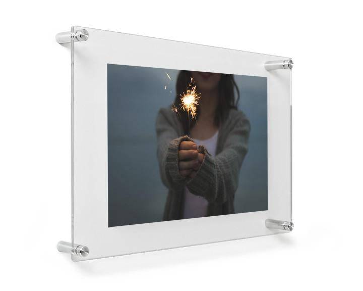 Double Panel 12" x 15" Acrylic Wall Frame - Twinkle Twinkle Little One