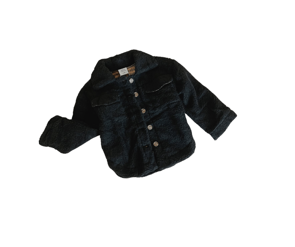 Teddy Shacket - Black - Twinkle Twinkle Little One