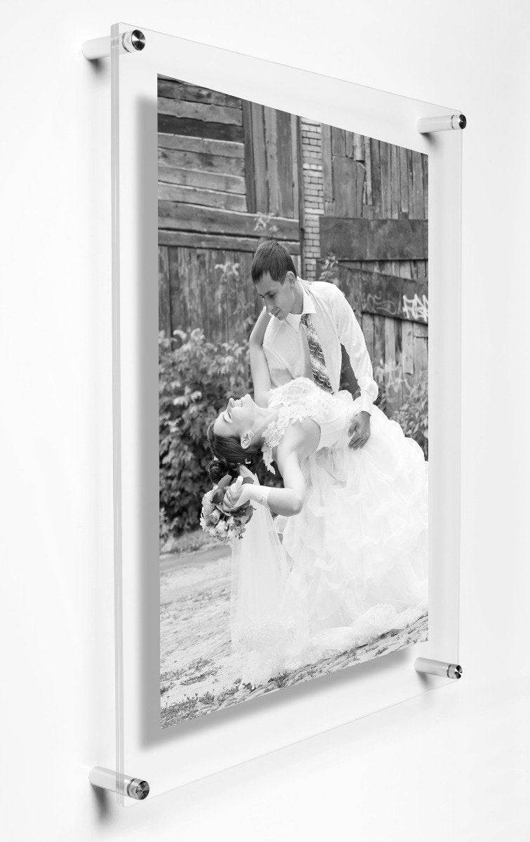 Double Panel 15" x 18" Acrylic Wall Frame - Twinkle Twinkle Little One