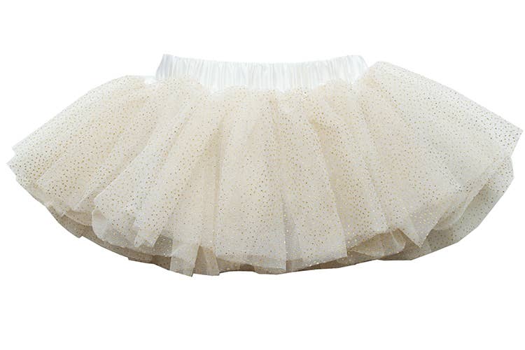 Infant White Sparkle Tutu - Twinkle Twinkle Little One