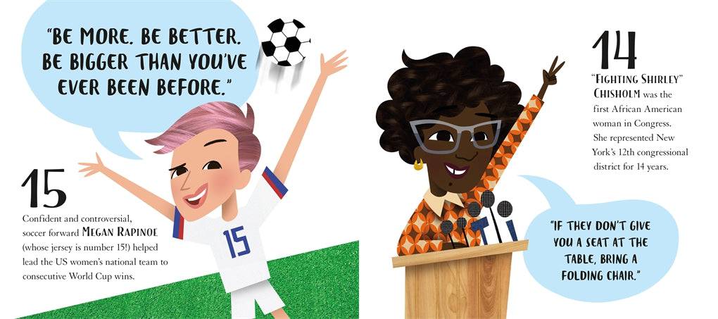 3 2 1 Awesome! 20 Fearless Women Who Dared to Be Different - Twinkle Twinkle Little One