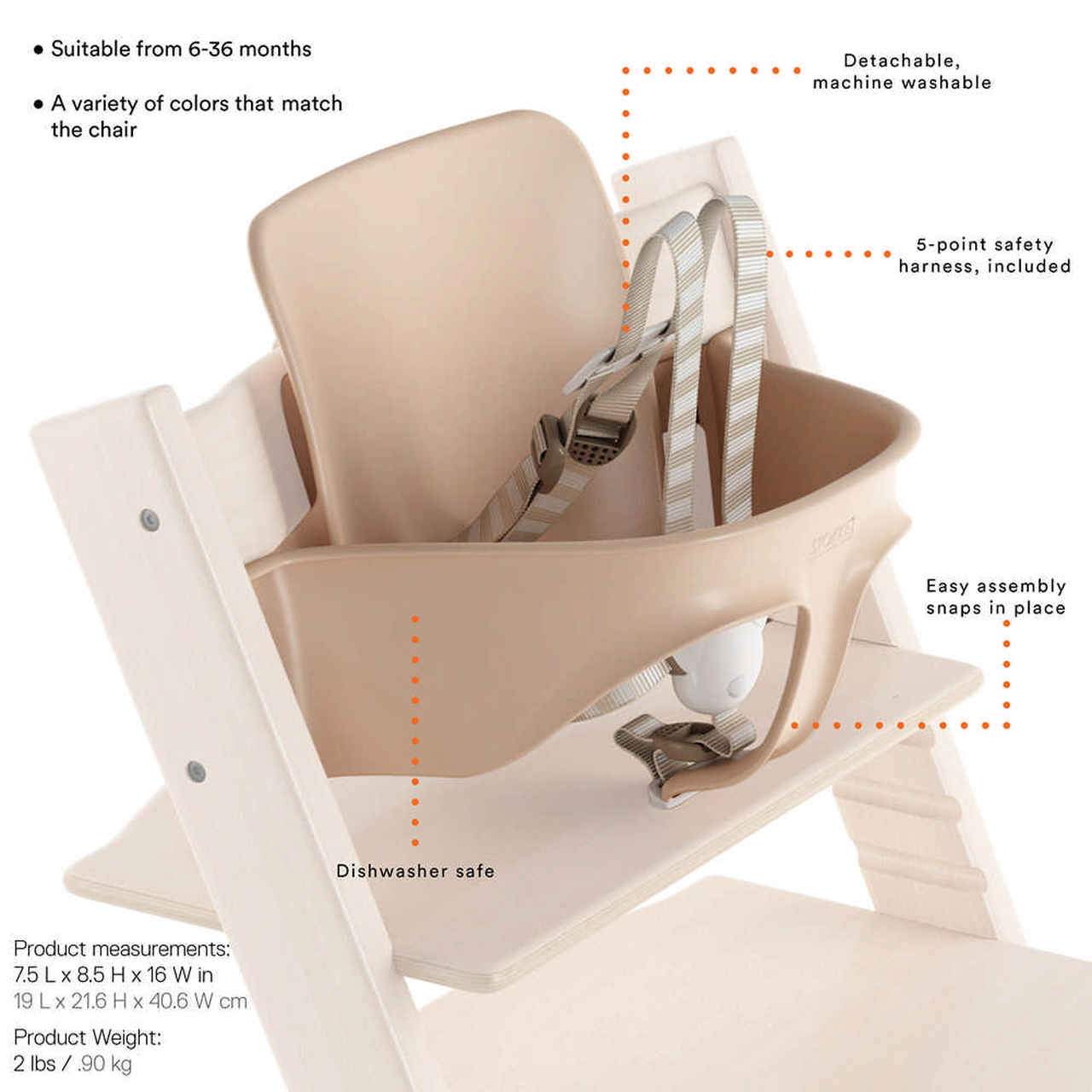 Stokke Tripp Trapp High Chair Complete - Twinkle Twinkle Little One