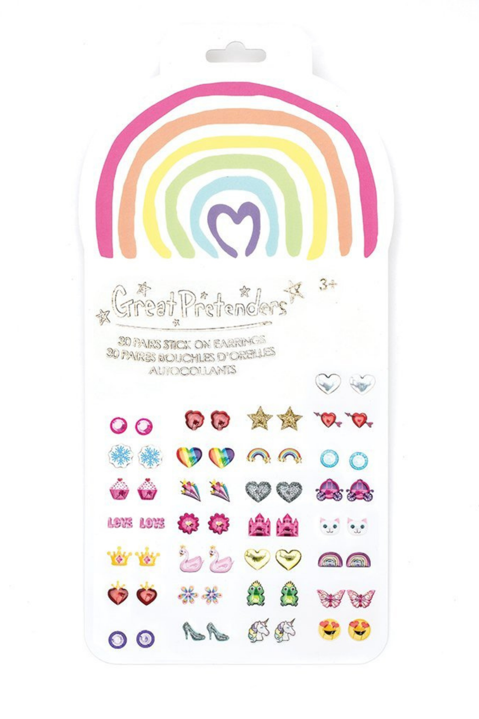 Cutie Stick-On Earrings - Pretty Ballerinas