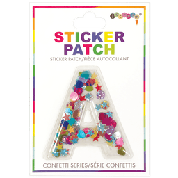 Initial Confetti Sticker Patch - Twinkle Twinkle Little One