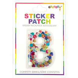 Initial Confetti Sticker Patch - Twinkle Twinkle Little One