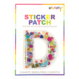 Initial Confetti Sticker Patch - Twinkle Twinkle Little One