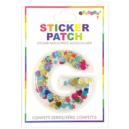 Initial Confetti Sticker Patch - Twinkle Twinkle Little One