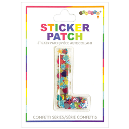 Initial Confetti Sticker Patch - Twinkle Twinkle Little One